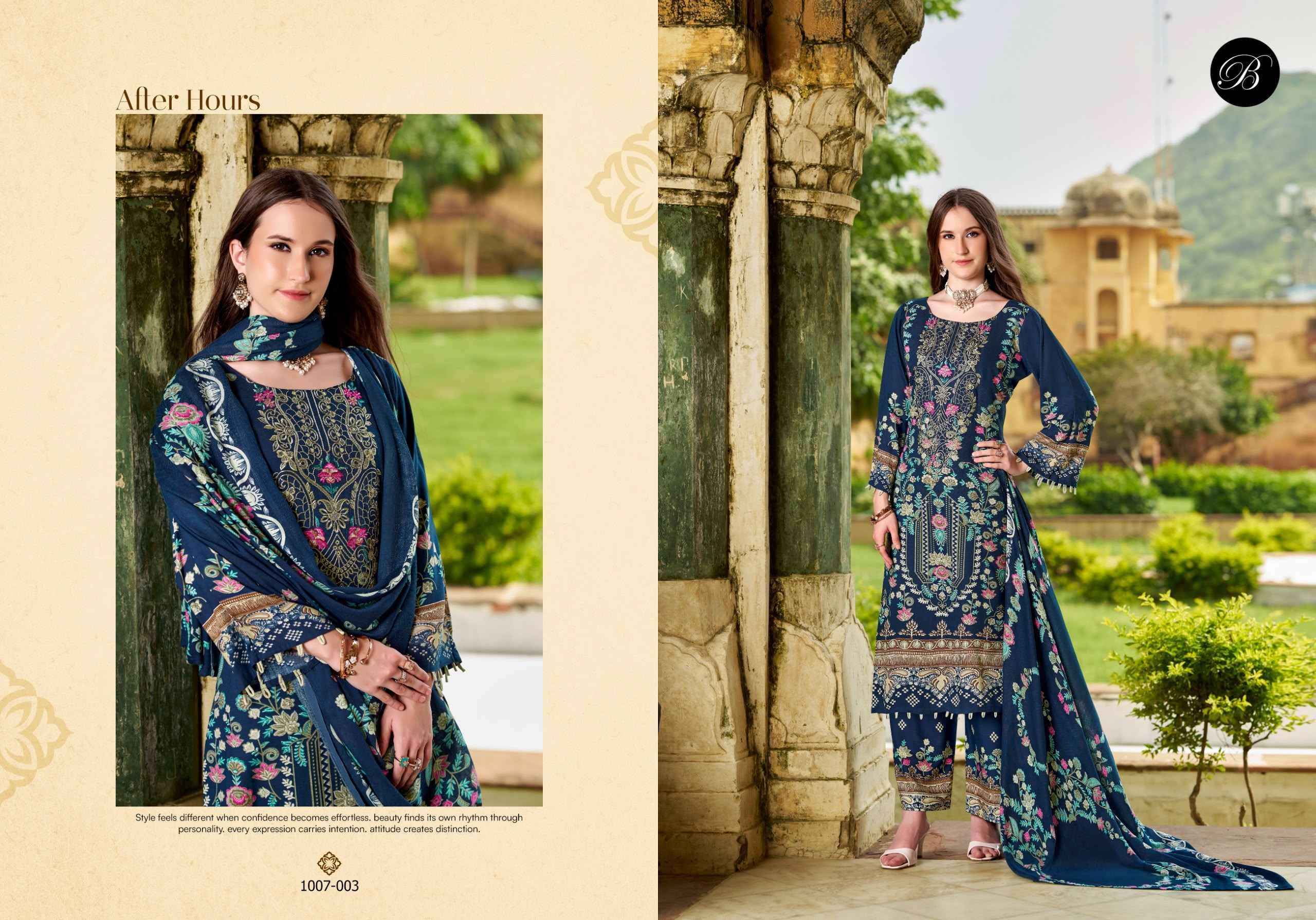 Belliza Dilkhush Vol 6 Viscose Rayon Dress Material 8 pcs Catalog