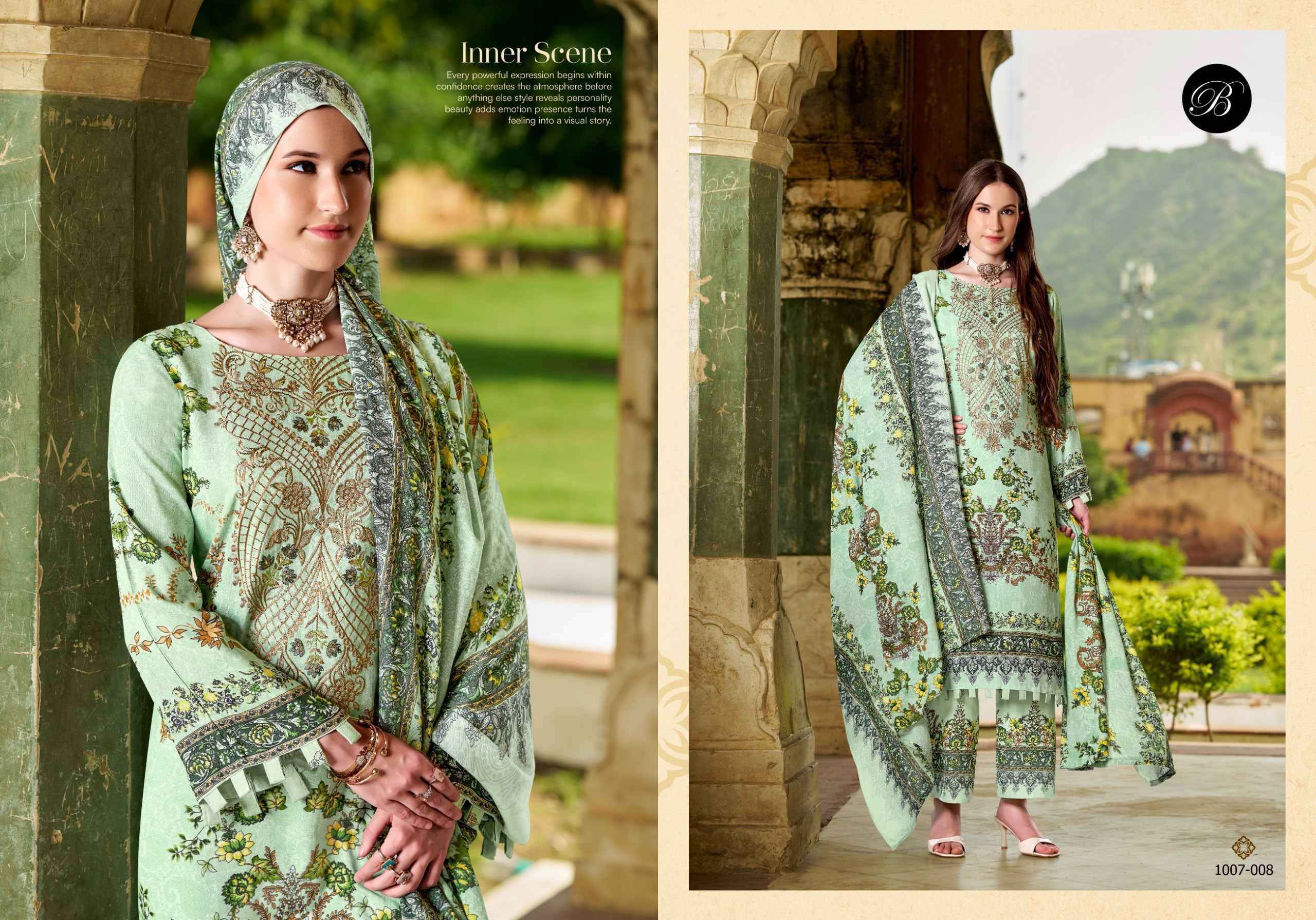 Belliza Dilkhush Vol 6 Viscose Rayon Dress Material 8 pcs Catalog