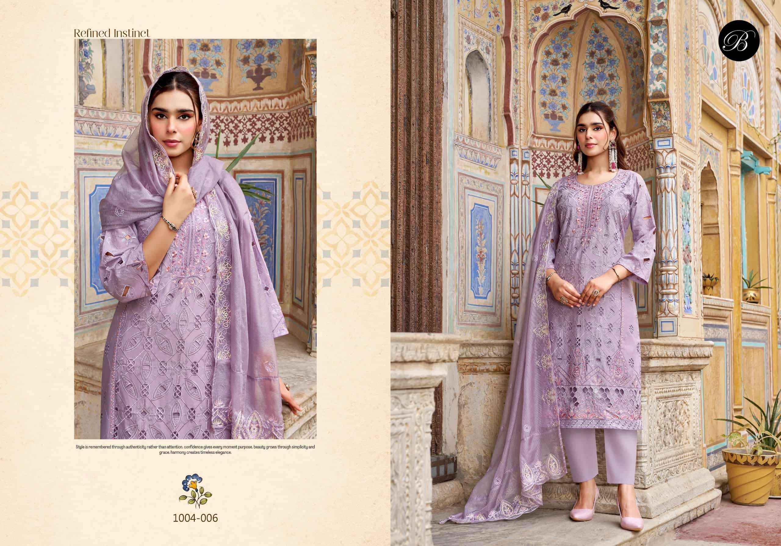 Belliza Khwaish Designer Cotton Dress Material 6 Pcs Catalog Wholesale Dealer