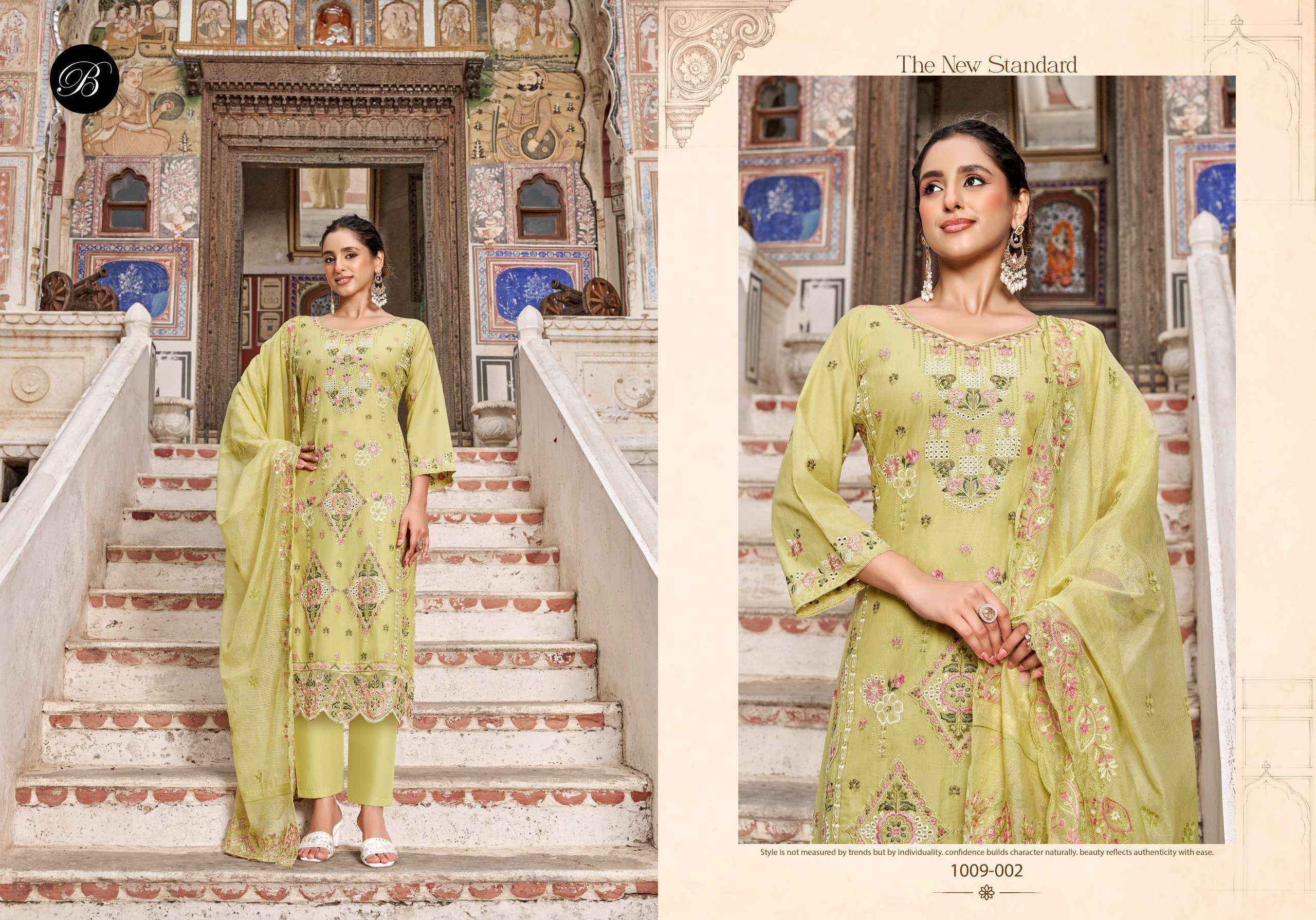 BELLIZA KHWAISH VOL 2 LAWN COTTON DRESS MATERIAL 6 PCS CATALOG
