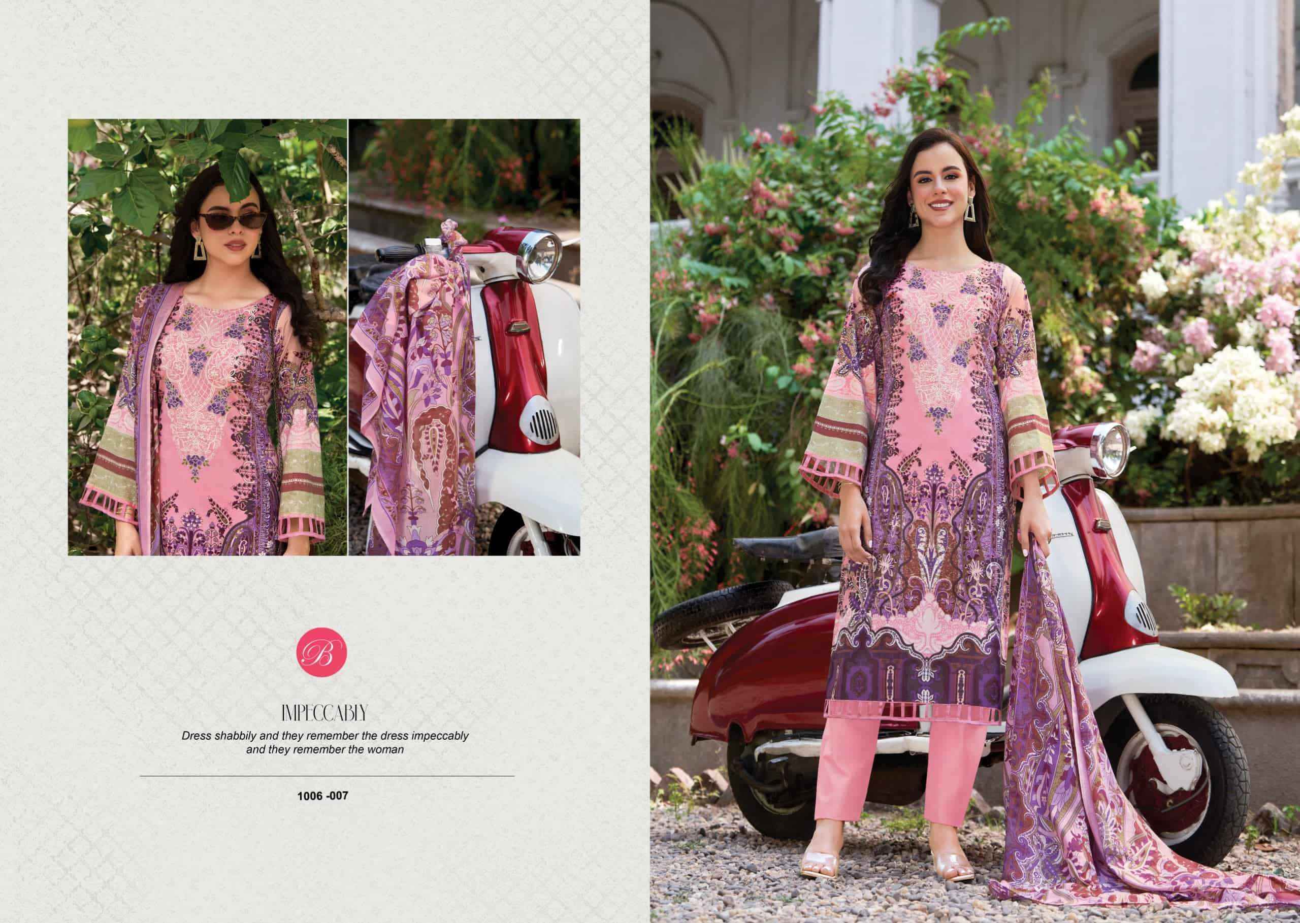 Belliza Naira Vol 156 Pure Cotton Fancy Dress Material  8 Pcs Catalog 