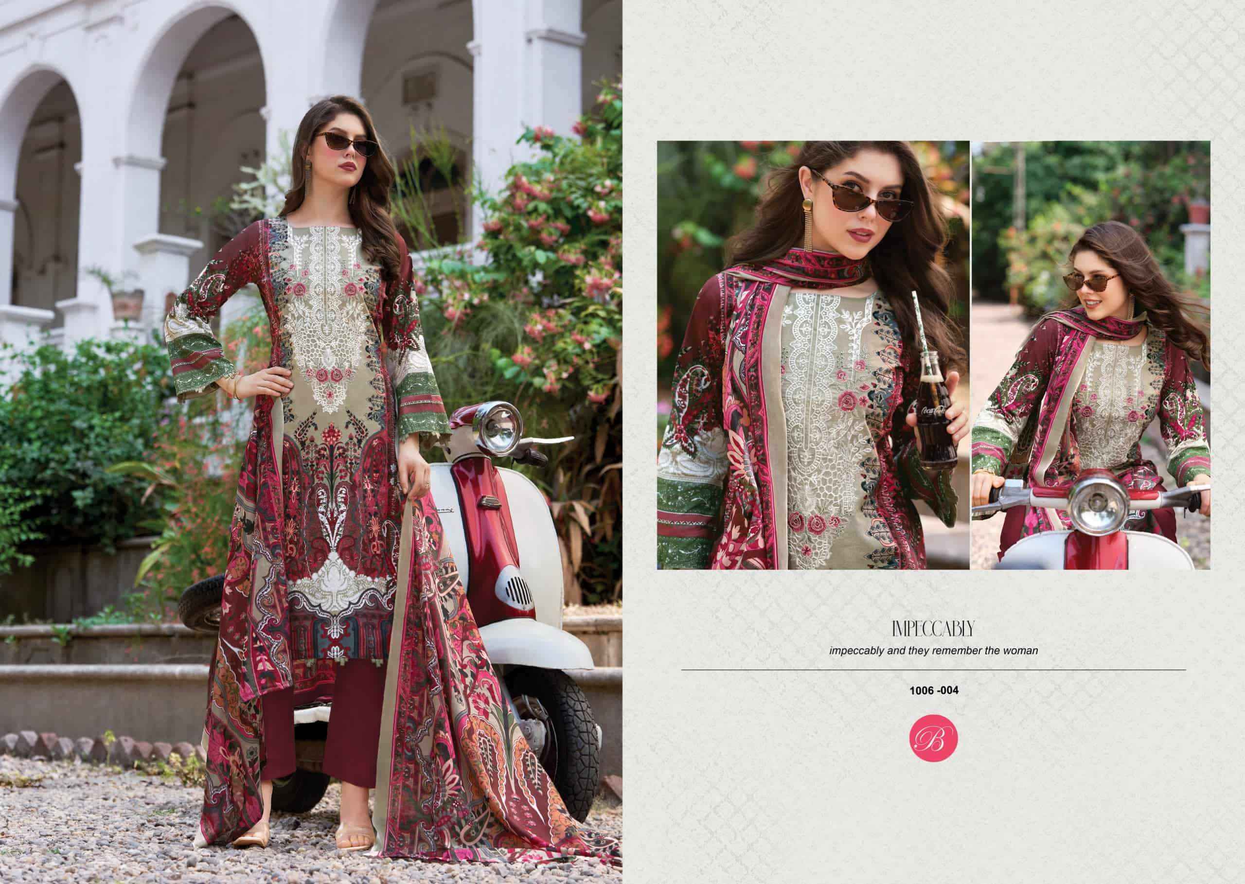 Belliza Naira Vol 156 Pure Cotton Fancy Dress Material  8 Pcs Catalog 