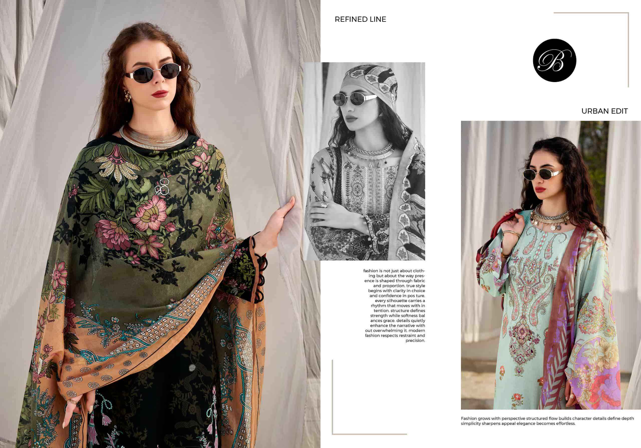 Belliza Naira Vol 157 Pure Cotton Premium Dress Material 8 Pcs Catalog 