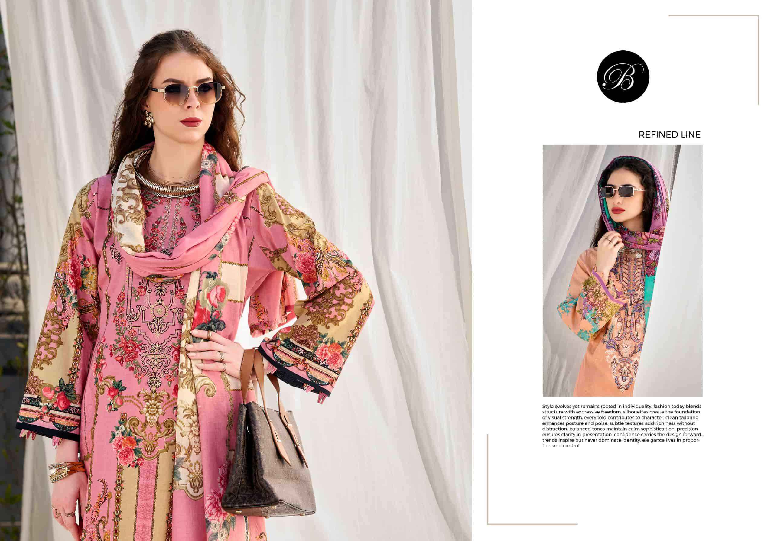 Belliza Naira Vol 157 Pure Cotton Premium Dress Material 8 Pcs Catalog 