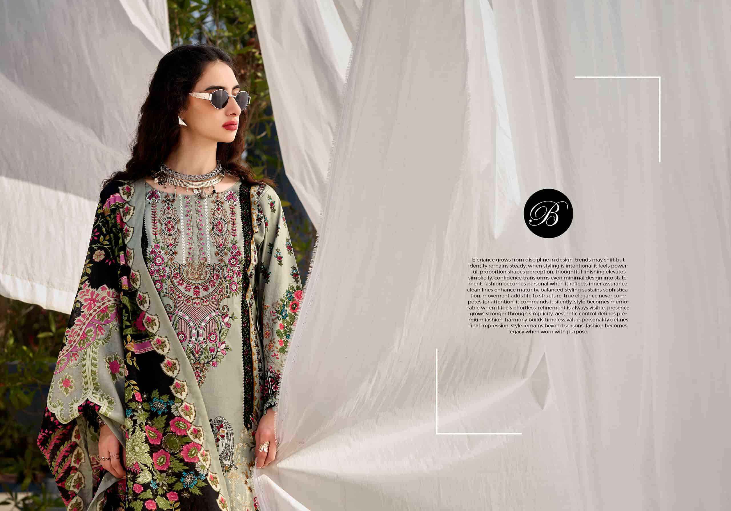Belliza Naira Vol 157 Pure Cotton Premium Dress Material 8 Pcs Catalog 