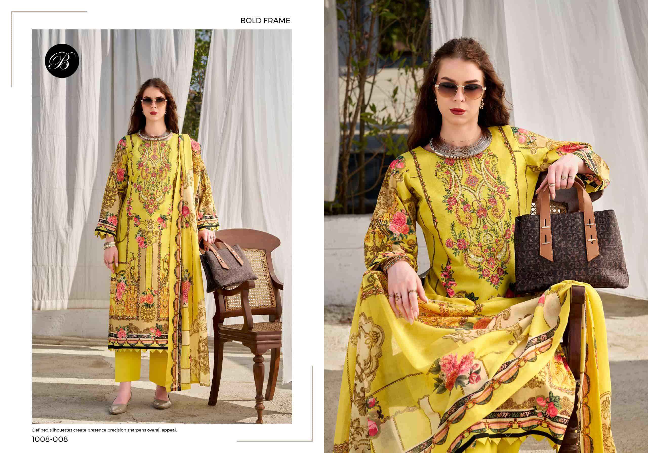 Belliza Naira Vol 157 Pure Cotton Premium Dress Material 8 Pcs Catalog 