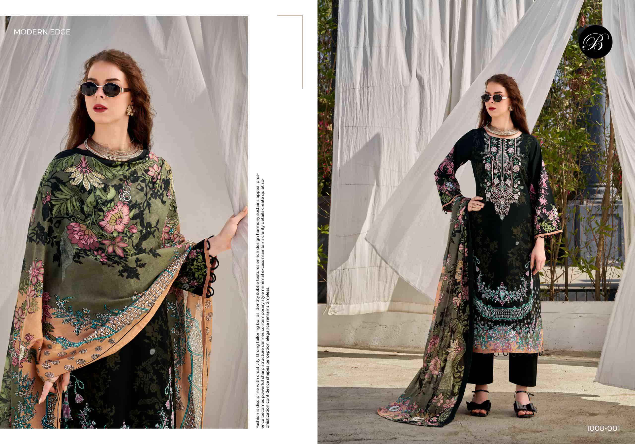 Belliza Naira Vol 157 Pure Cotton Premium Dress Material 8 Pcs Catalog 