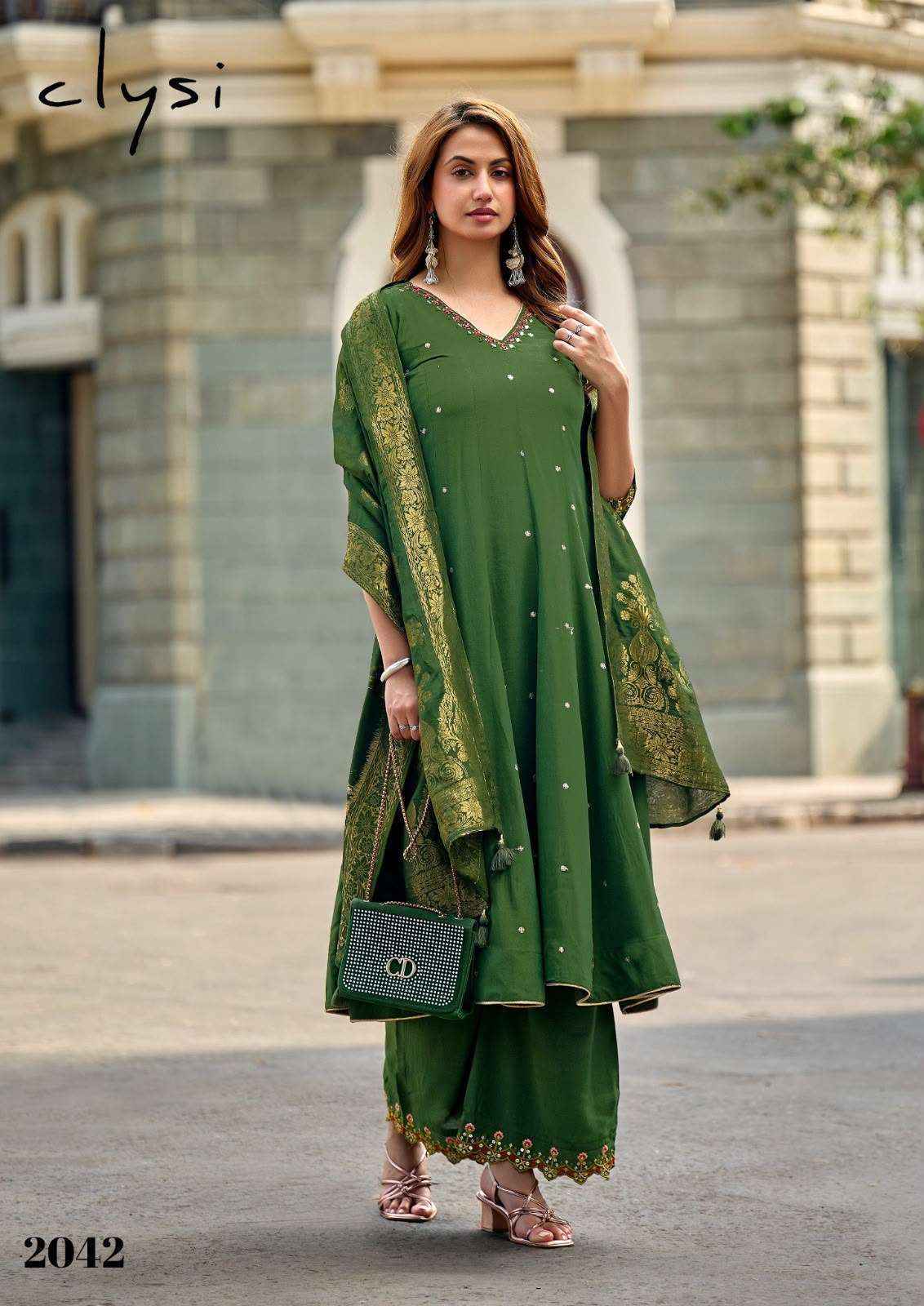 Clysi Zafira Muslin Kurti Combo Collection 4 Pcs Catalog 