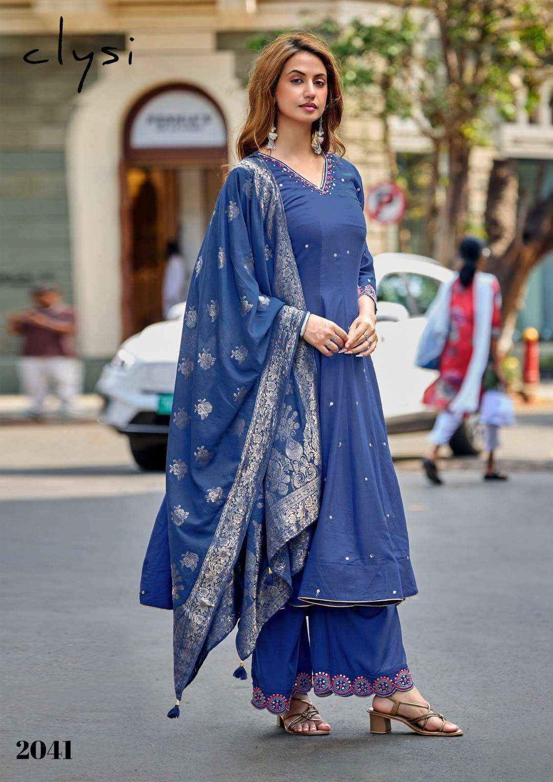 Clysi Zafira Muslin Kurti Combo Collection 4 Pcs Catalog 