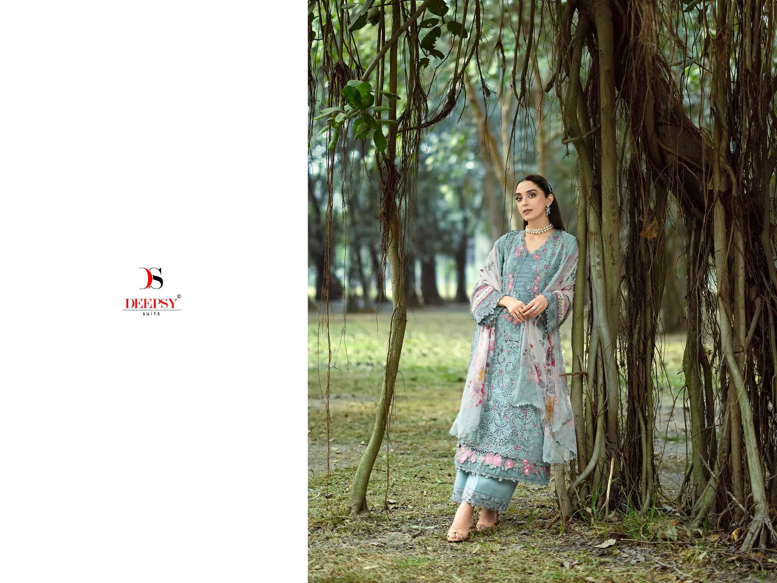 Deepsy Elaf Chikankari Vol 2 Cotton Dress Material _ Wholesale Factory Rate ( 8 Pcs Catalog )