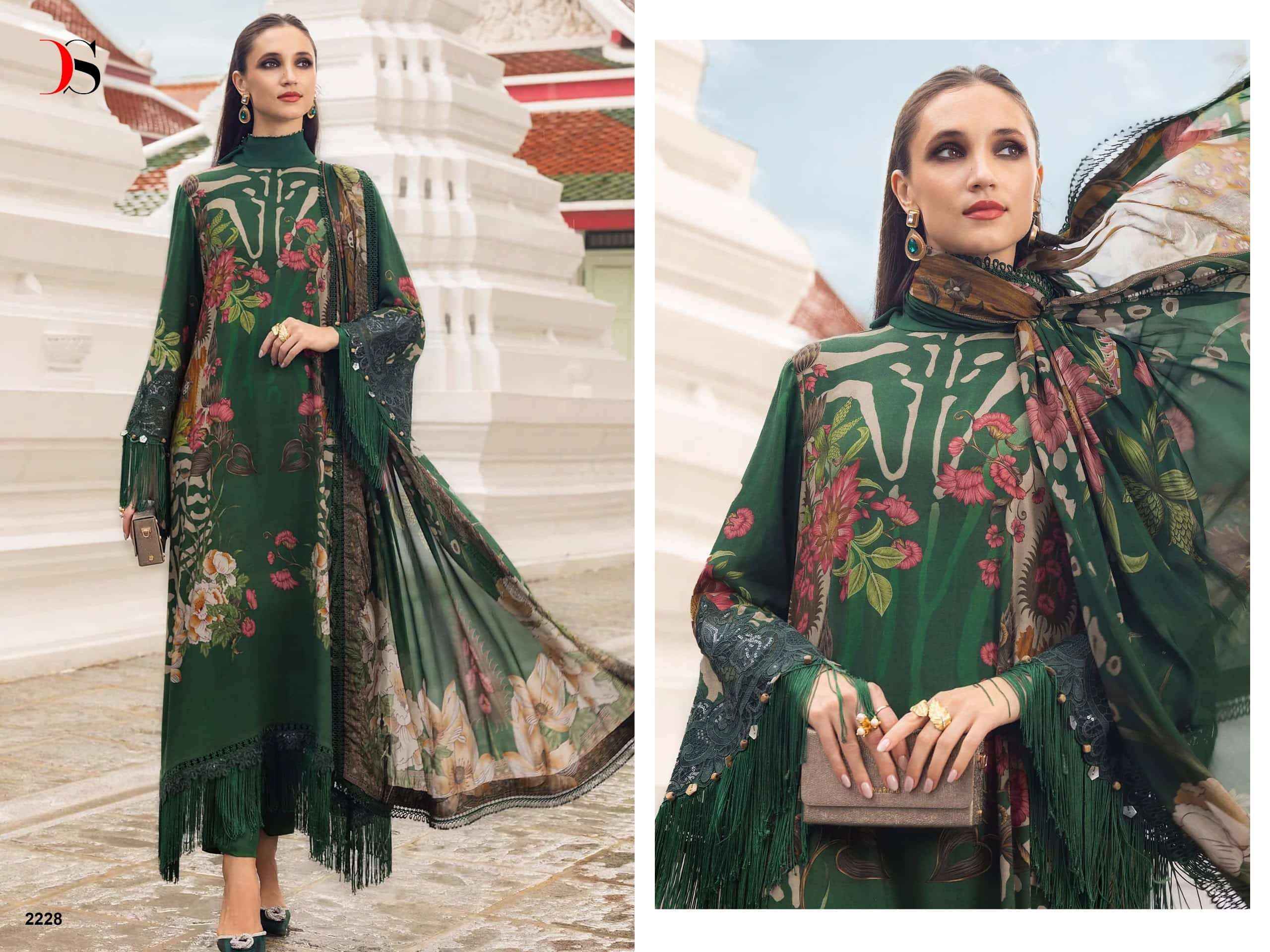 Deepsy Maria B Mprint Vol 9 Pure Lawn Pakistani Dress Material _ Wholesale Factory Rate ( 8 Pcs Catalog )