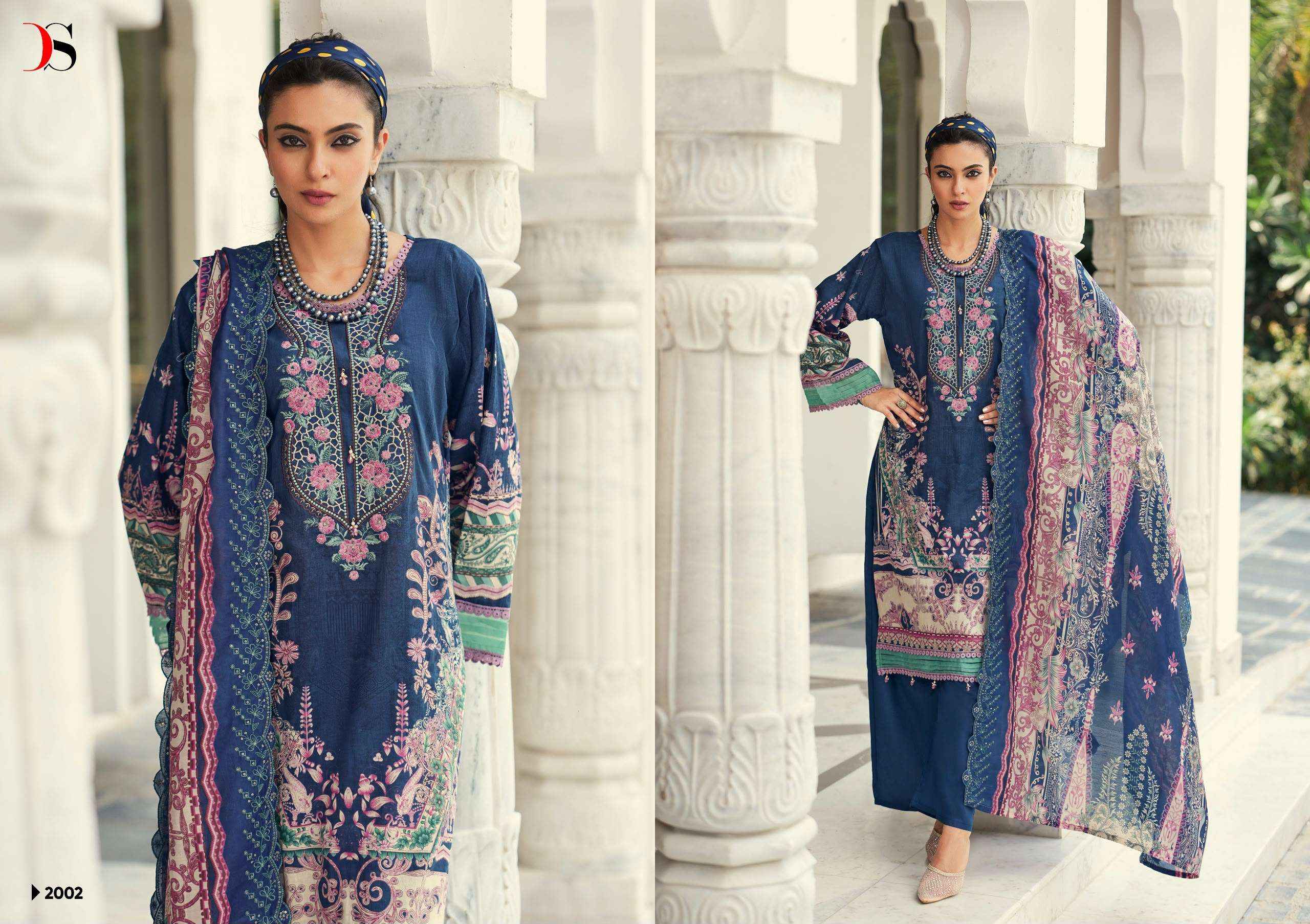 Deepsy Suits Bin Saeed Mini 2 Cotton Pakistani Dress Material 8 Pcs Catalog