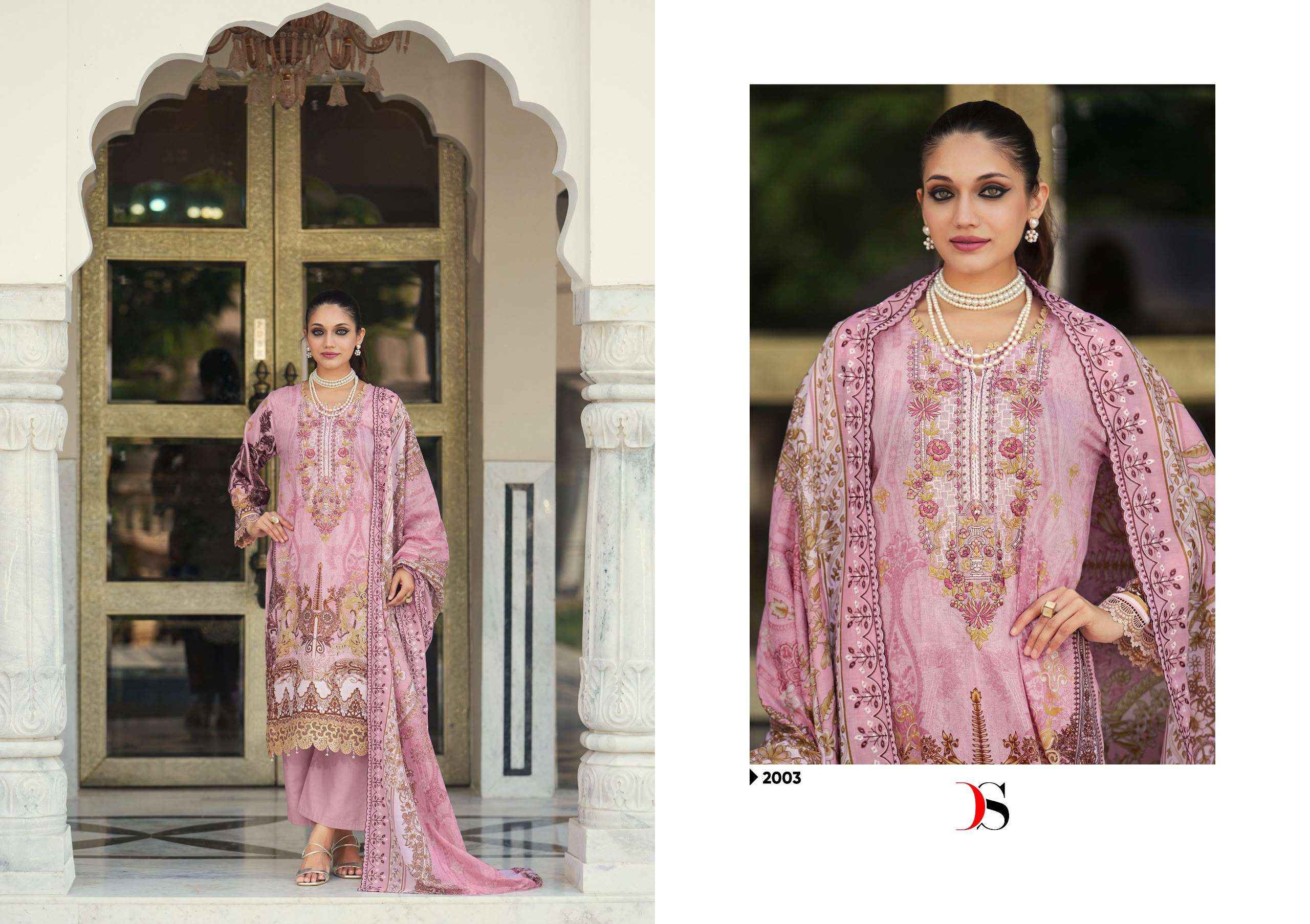 Deepsy Suits Bin Saeed Mini 2 Cotton Pakistani Dress Material 8 Pcs Catalog