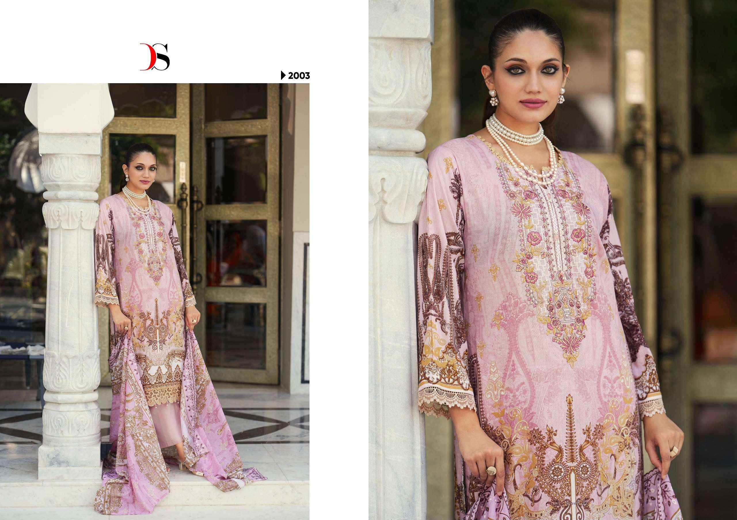 Deepsy Suits Bin Saeed Mini 2 Cotton Pakistani Dress Material 8 Pcs Catalog