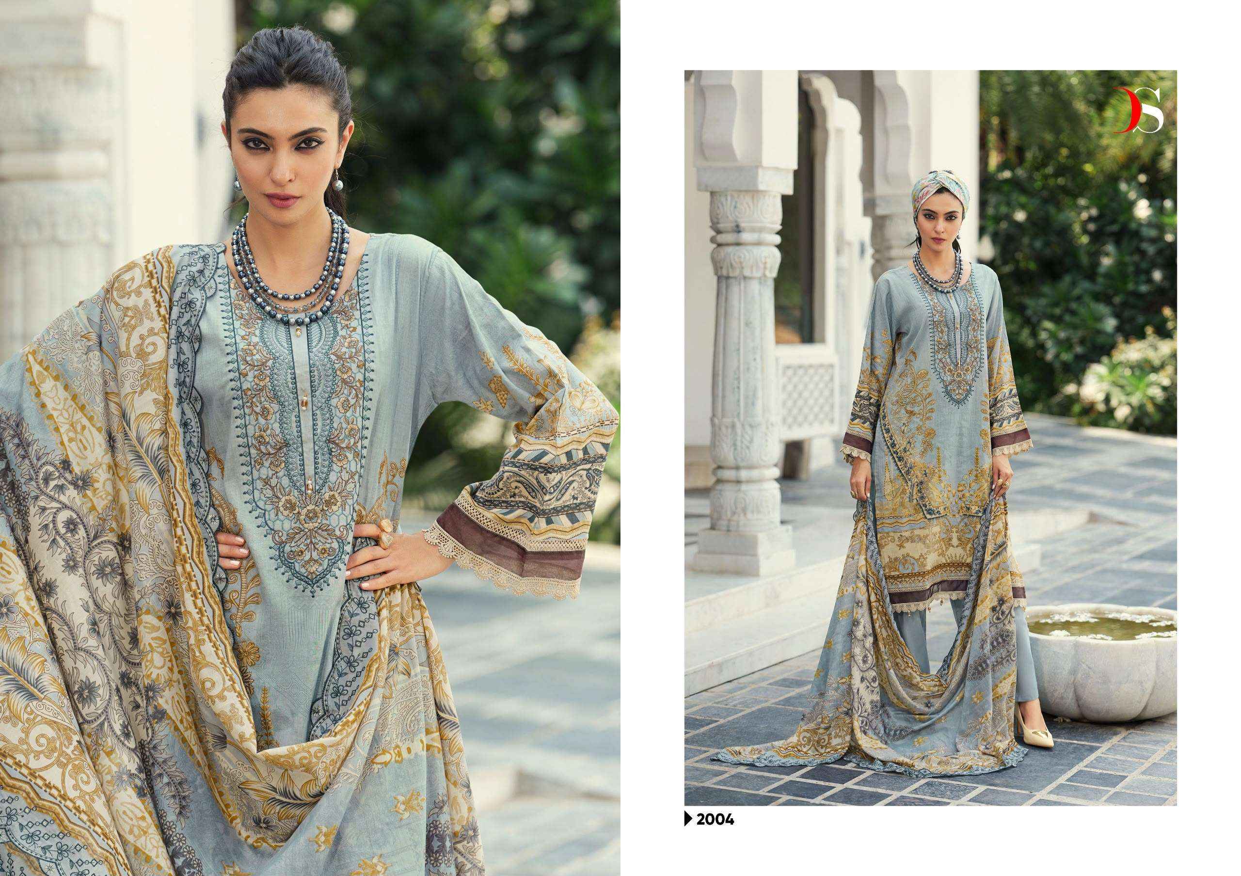 Deepsy Suits Bin Saeed Mini 2 Cotton Pakistani Dress Material 8 Pcs Catalog