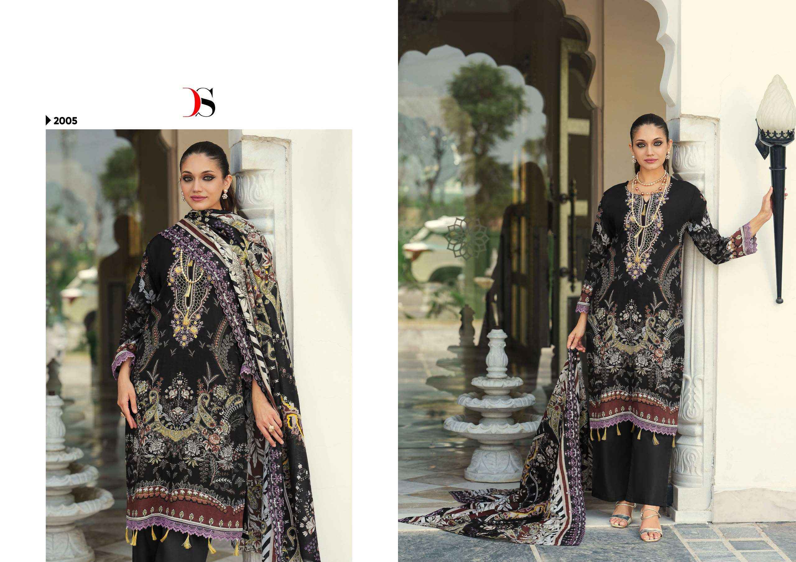 Deepsy Suits Bin Saeed Mini 2 Cotton Pakistani Dress Material 8 Pcs Catalog