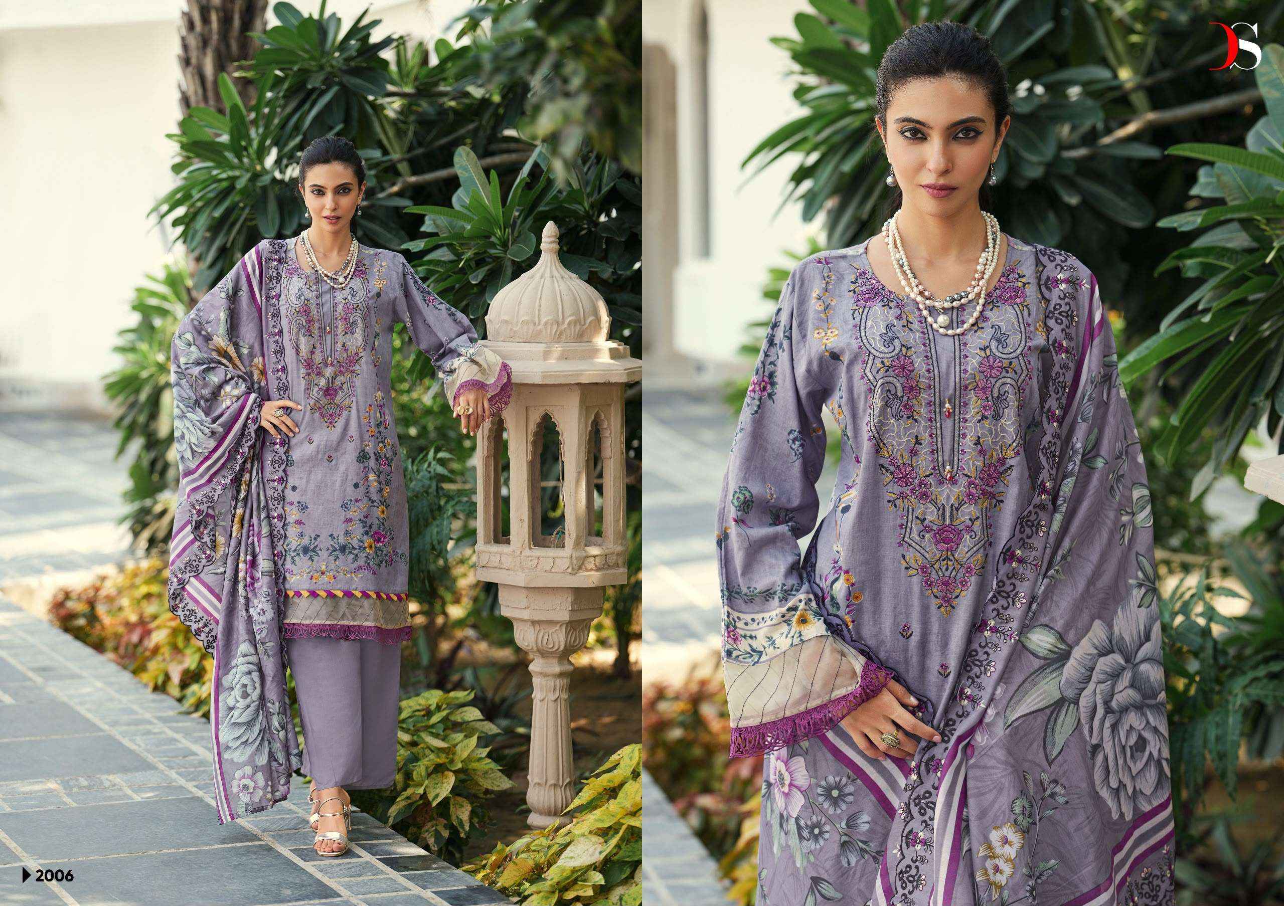 Deepsy Suits Bin Saeed Mini 2 Cotton Pakistani Dress Material 8 Pcs Catalog