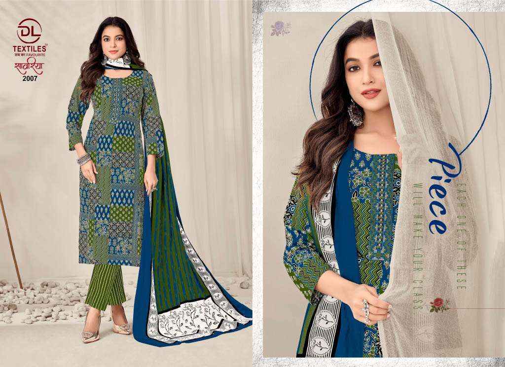 DL TEXTILES SAWARIYA VOL 2 COTTON READYMADE SUITS 10 PCS CATALOG