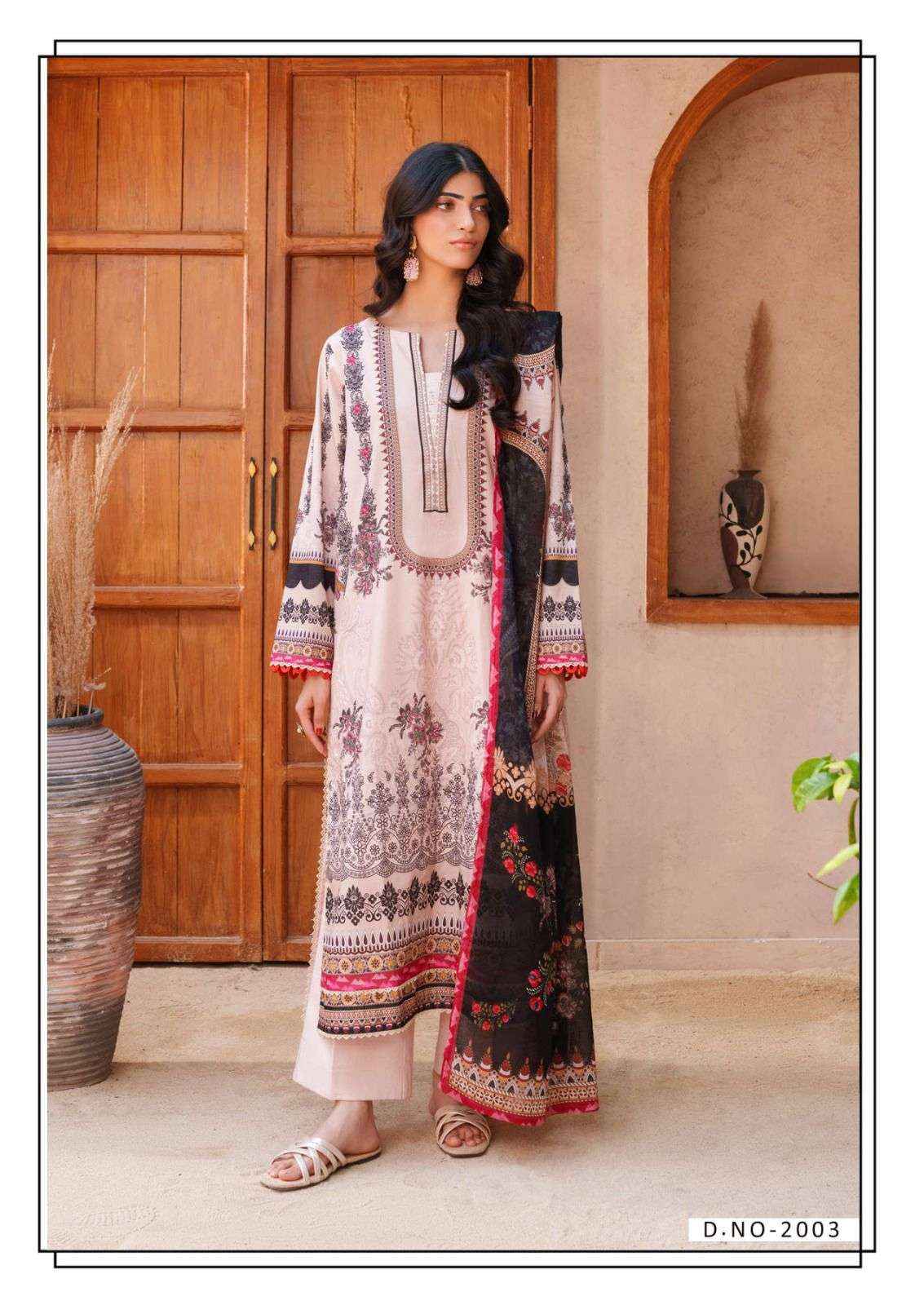 Hala Rang E Bahar Vol 2 Pakistani Print Cotton Dress Material _ Wholesale Factory Rate ( 6 Pcs Catalog )