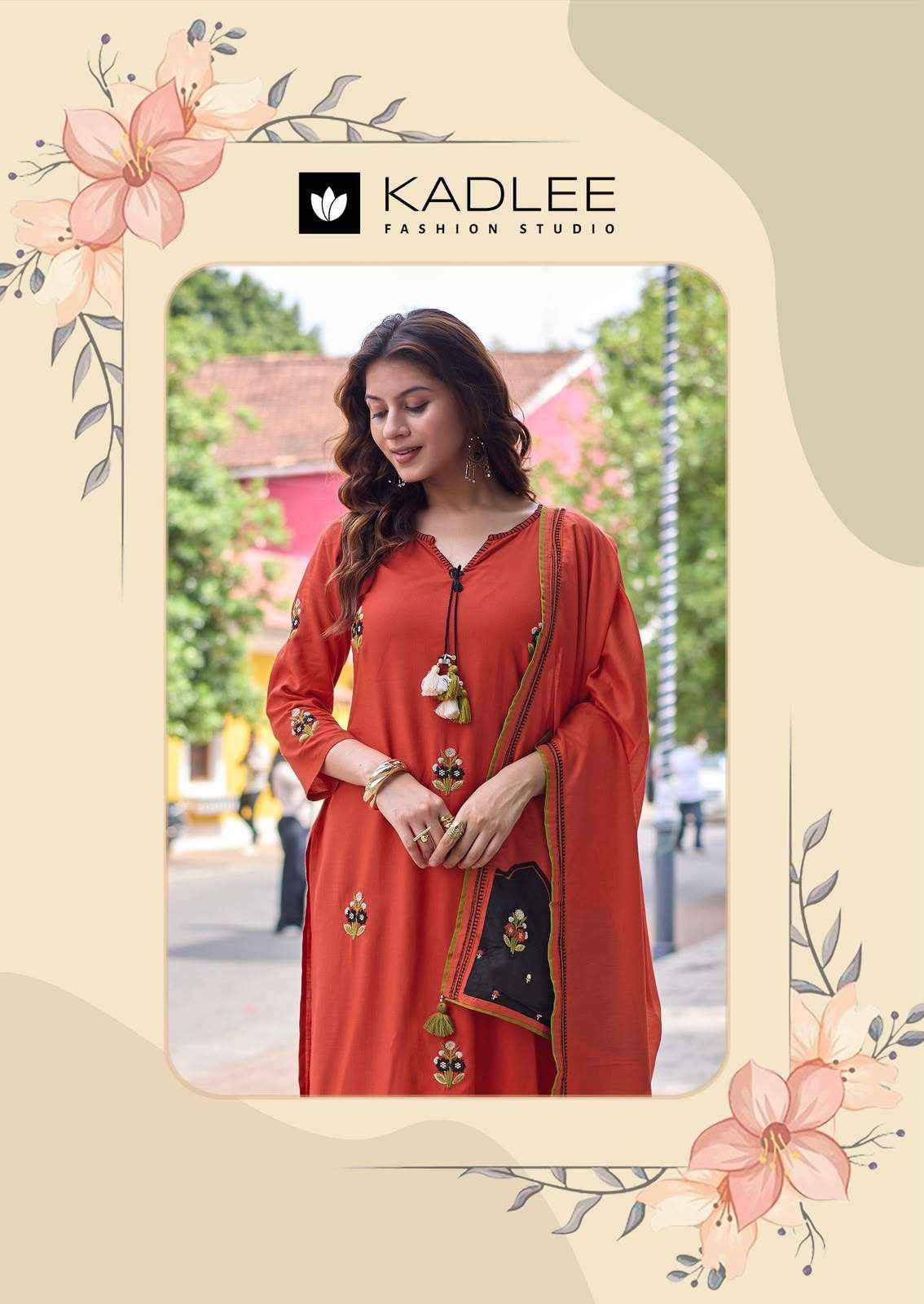Kadlee Vasant Rayon Readymade Suits 5 Pcs Catalog | Surat Wholesale Market