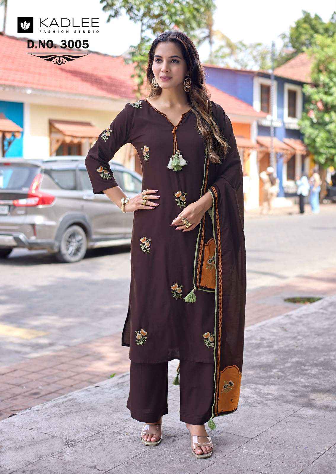 Kadlee Vasant Rayon Readymade Suits 5 Pcs Catalog | Surat Wholesale Market
