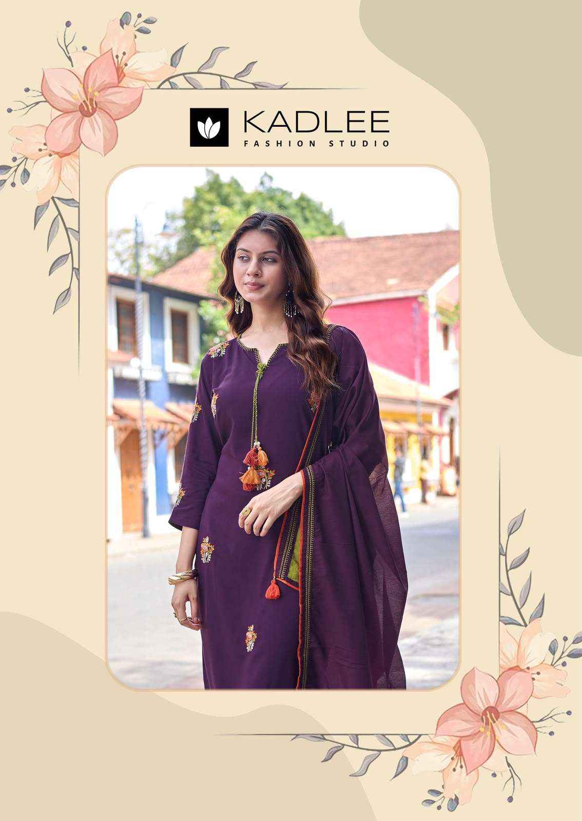 Kadlee Vasant Rayon Readymade Suits 5 Pcs Catalog | Surat Wholesale Market