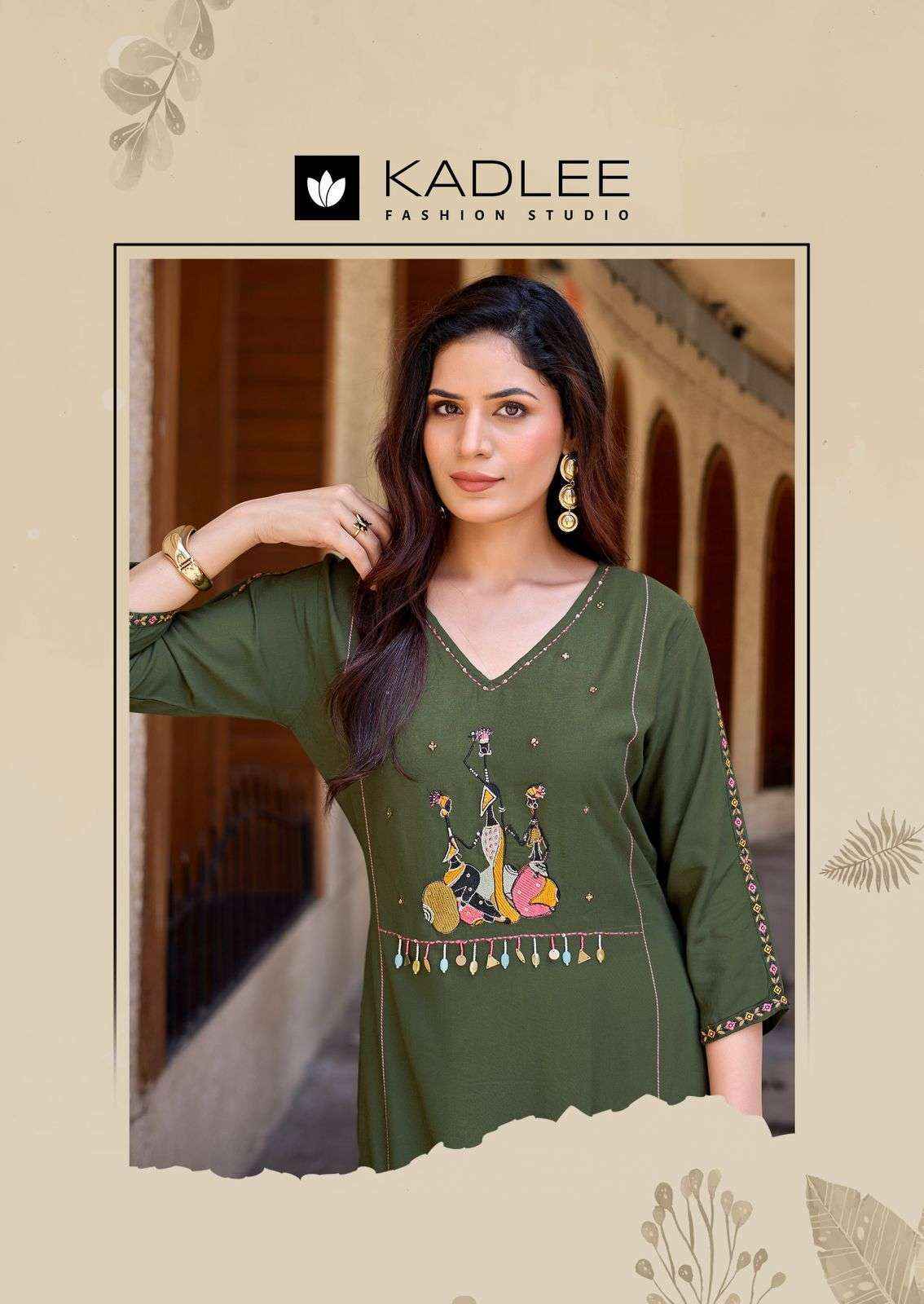 Kadlee Yashvi Vol 2 Reyon Kurti At Wholesale Price 6 Pcs Catalog
