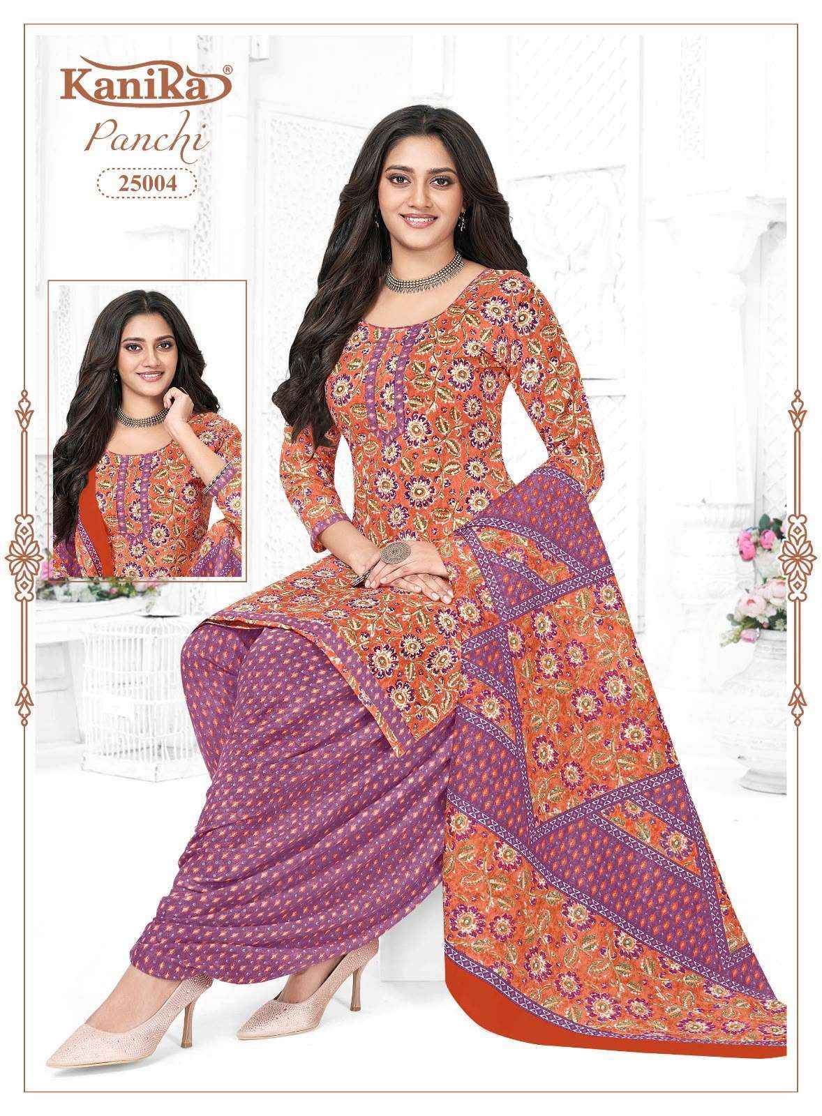 Kanika Panchi Vol 25 Readymade Cotton Patiyala Suits 12 Pcs Catalog