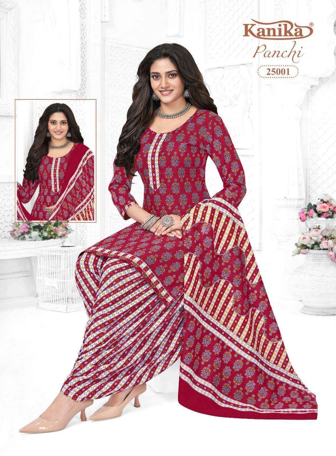 Kanika Panchi Vol 25 Readymade Cotton Patiyala Suits 12 Pcs Catalog