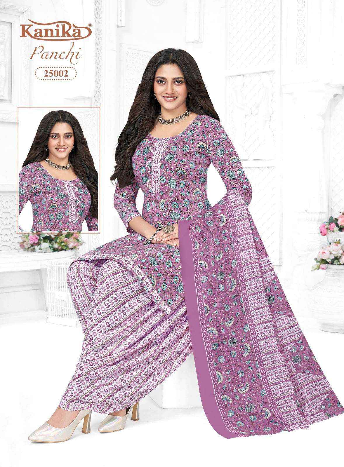 Kanika Panchi Vol 25 Readymade Cotton Patiyala Suits 12 Pcs Catalog