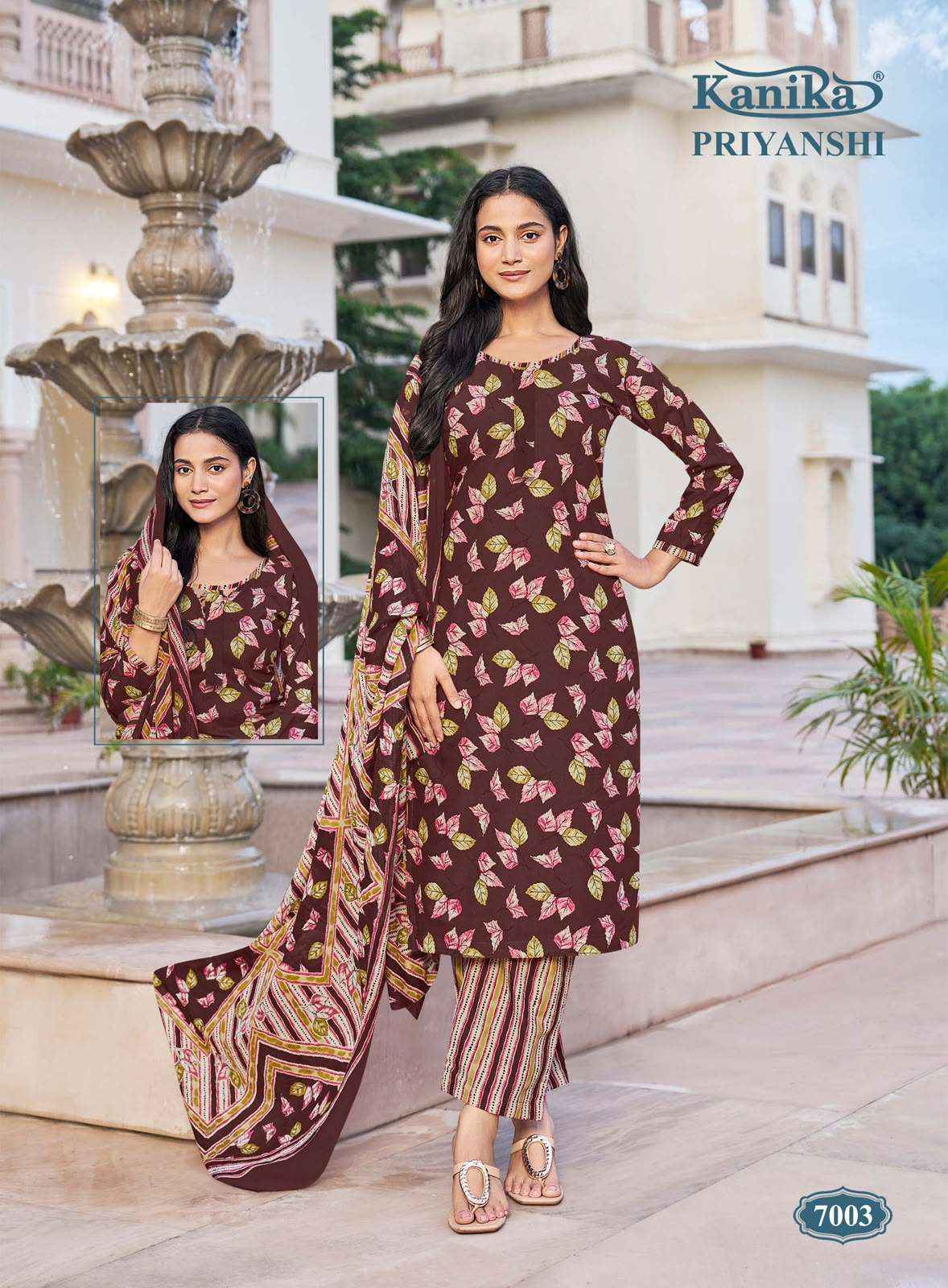 Kanika Priyanshi Vol 7 Readymade Suits 12 Pcs Catalogue