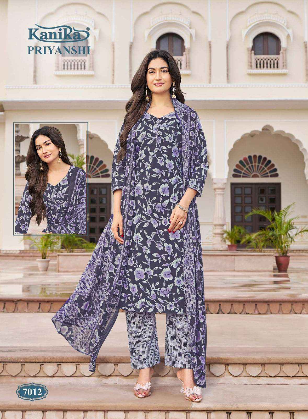 Kanika Priyanshi Vol 7 Readymade Suits 12 Pcs Catalogue