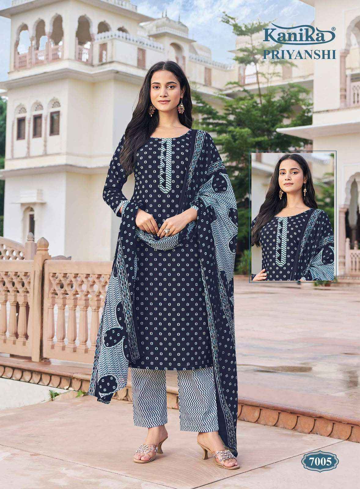 Kanika Priyanshi Vol 7 Readymade Suits 12 Pcs Catalogue