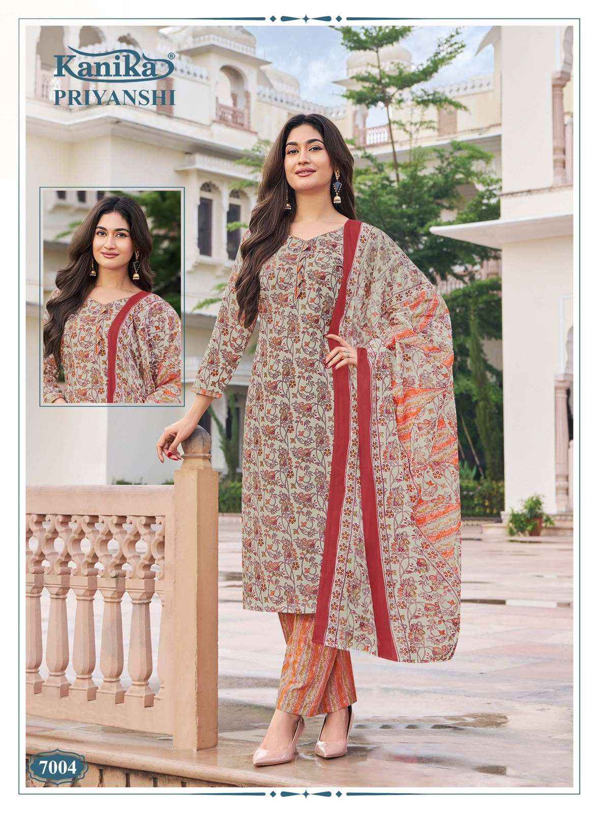 Kanika Priyanshi Vol 7 Readymade Suits 12 Pcs Catalogue