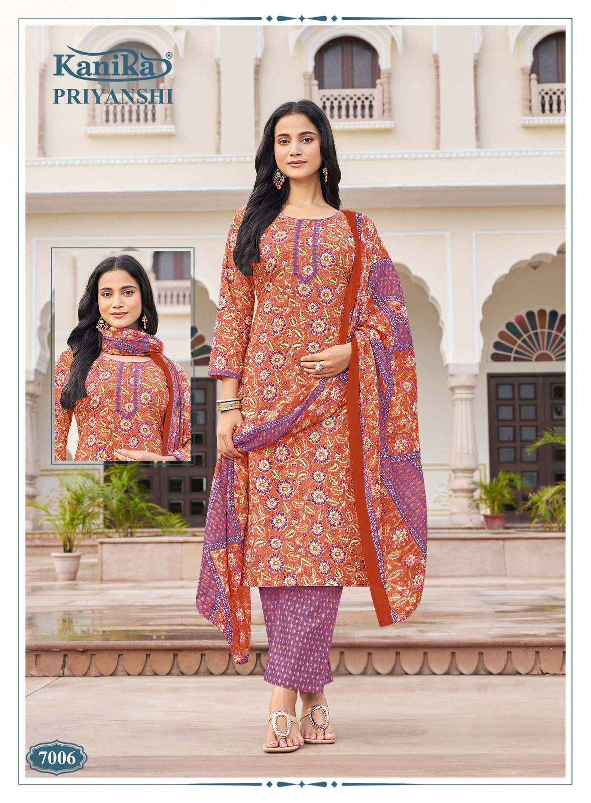 Kanika Priyanshi Vol 7 Readymade Suits 12 Pcs Catalogue