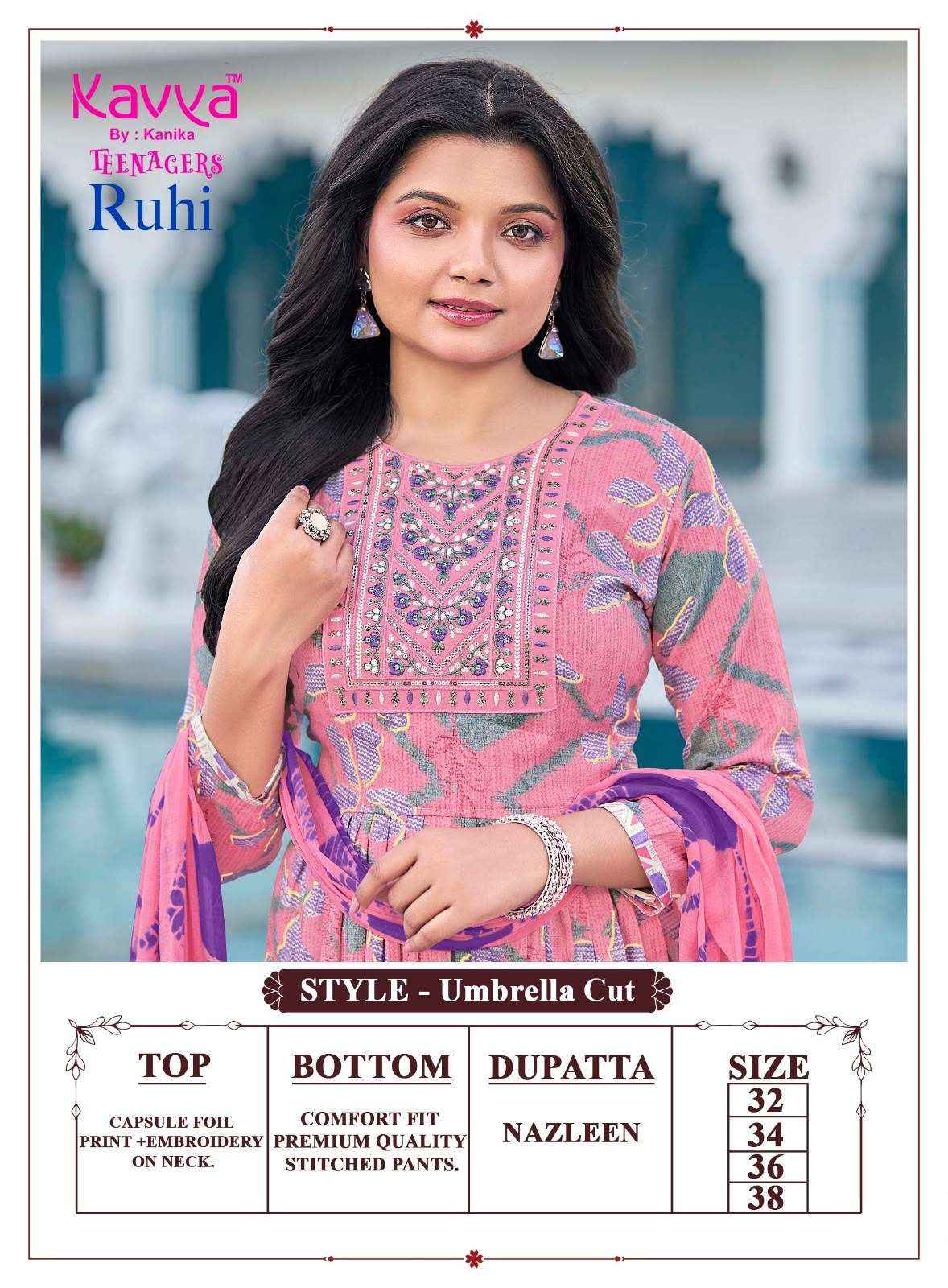 Kavya Ruhi Vol 26 Kids Wear Readymade Dress Catalog Wholesale 10 Pcs Set 