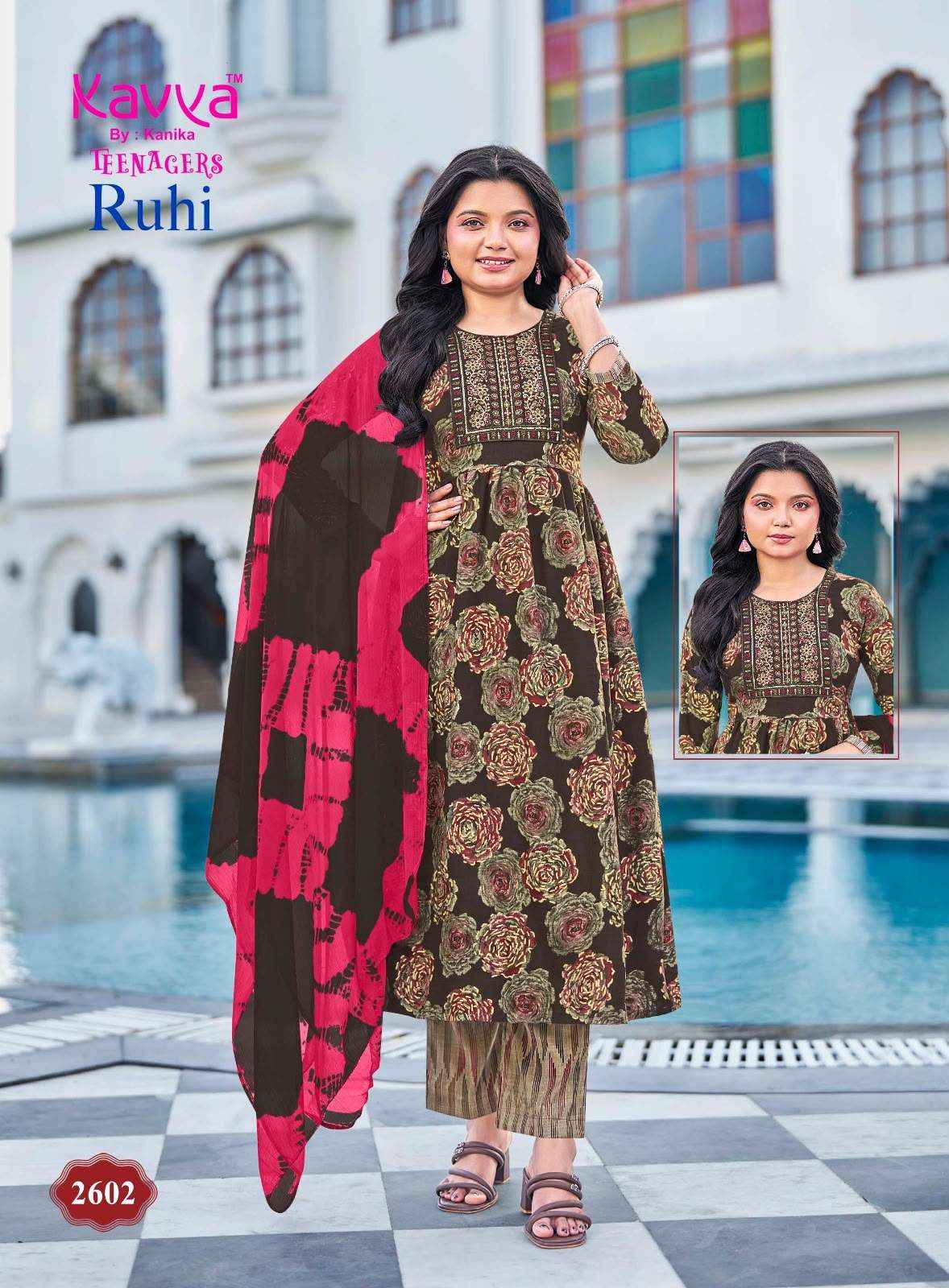 Kavya Ruhi Vol 26 Kids Wear Readymade Dress Catalog Wholesale 10 Pcs Set 