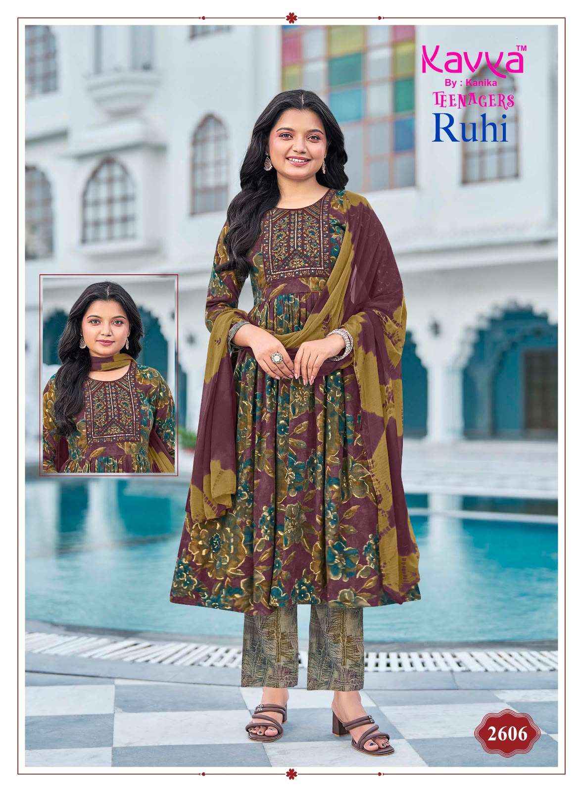 Kavya Ruhi Vol 26 Kids Wear Readymade Dress Catalog Wholesale 10 Pcs Set 