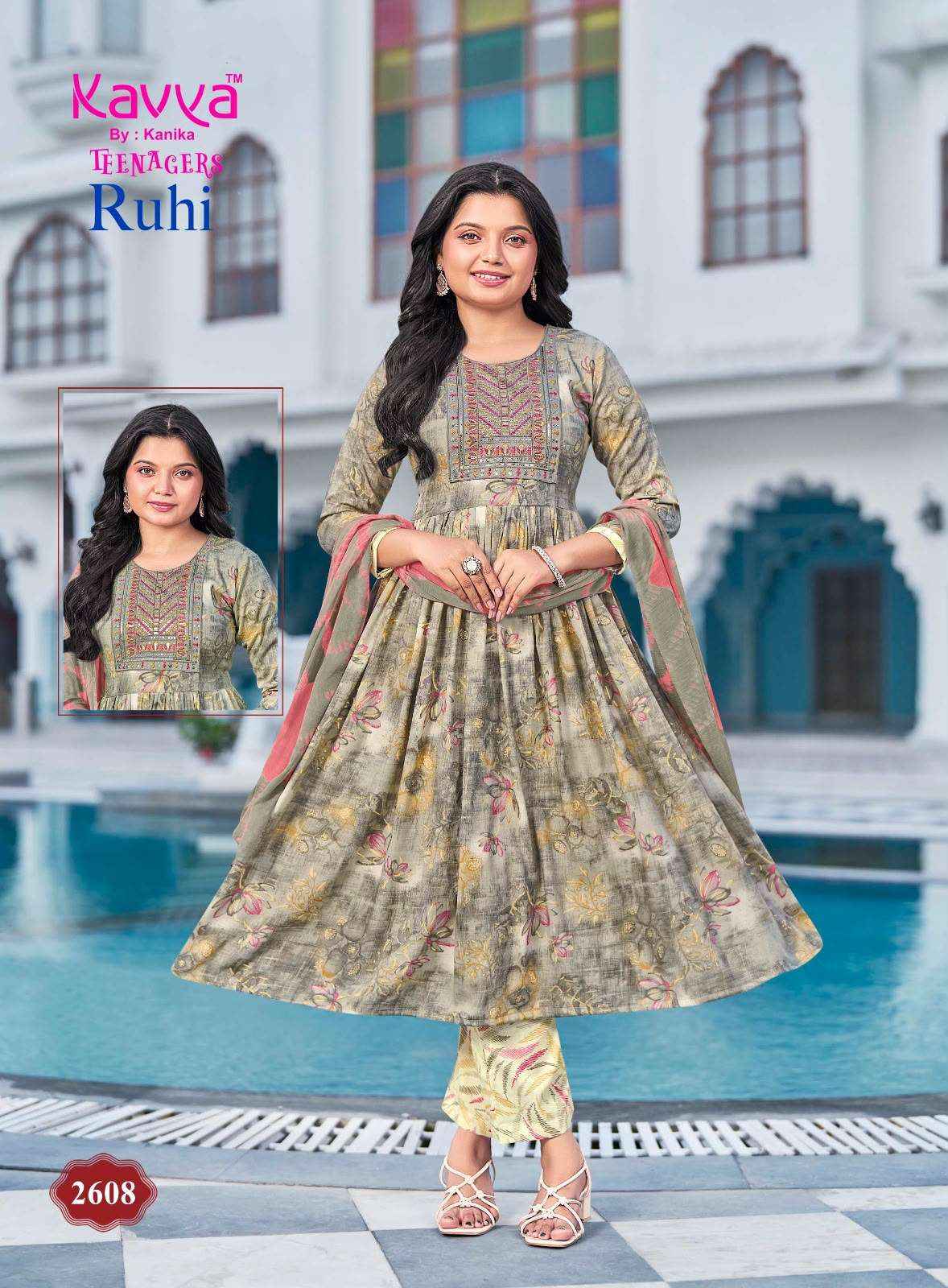 Kavya Ruhi Vol 26 Kids Wear Readymade Dress Catalog Wholesale 10 Pcs Set 