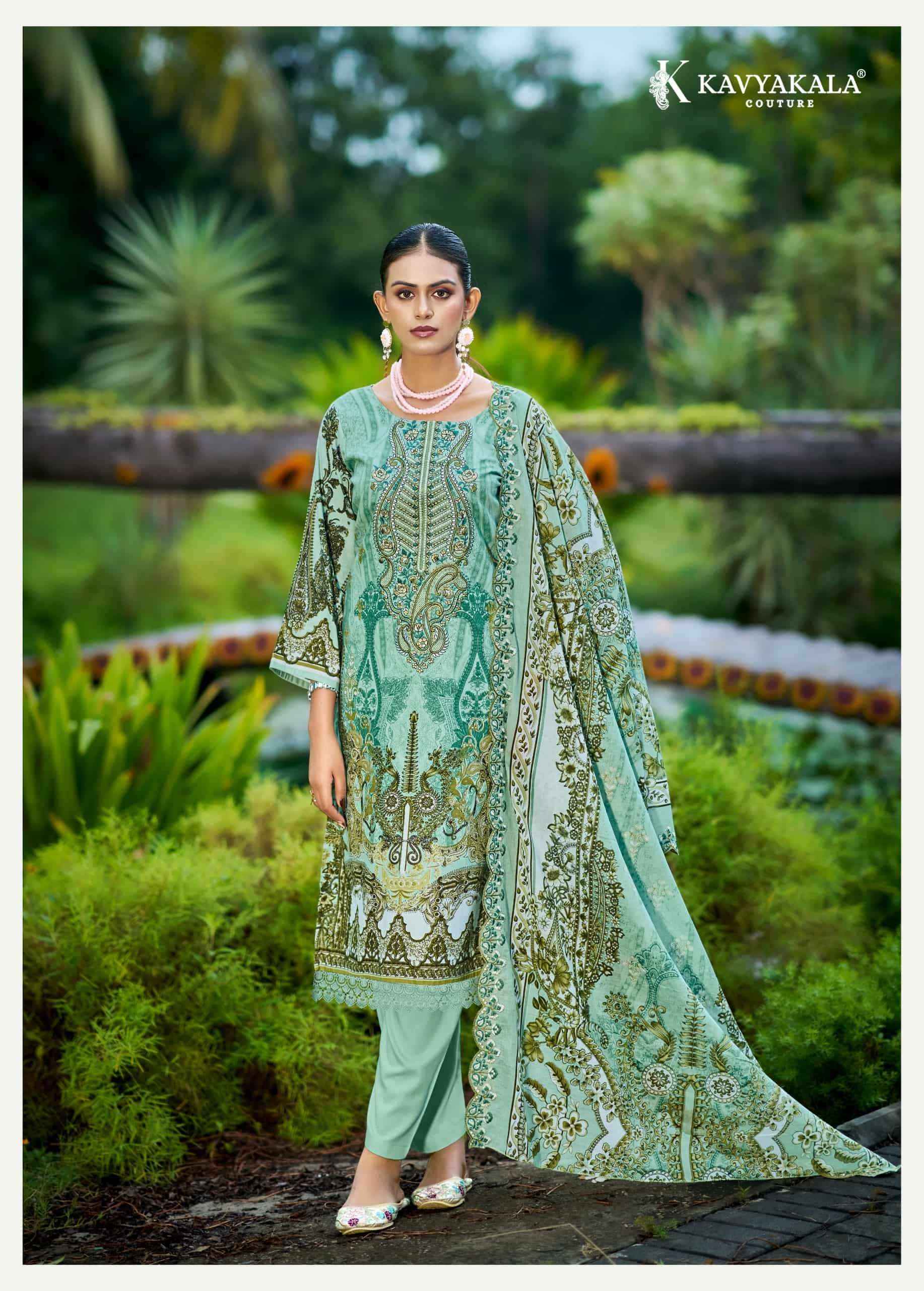Kavyakala Anarkali Vol 28 Dress Material With Price 8 Pcs Catalog