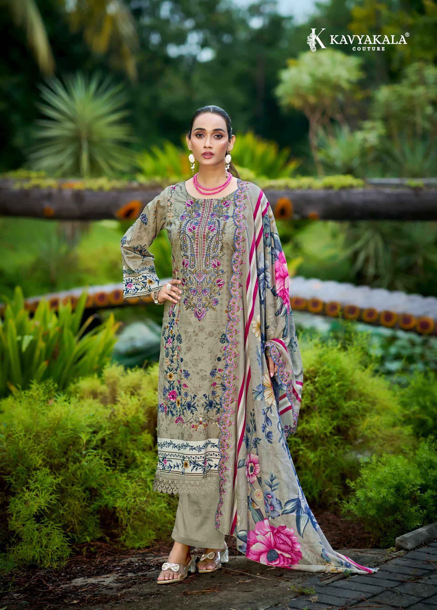 Kavyakala Anarkali Vol 28 Dress Material With Price 8 Pcs Catalog