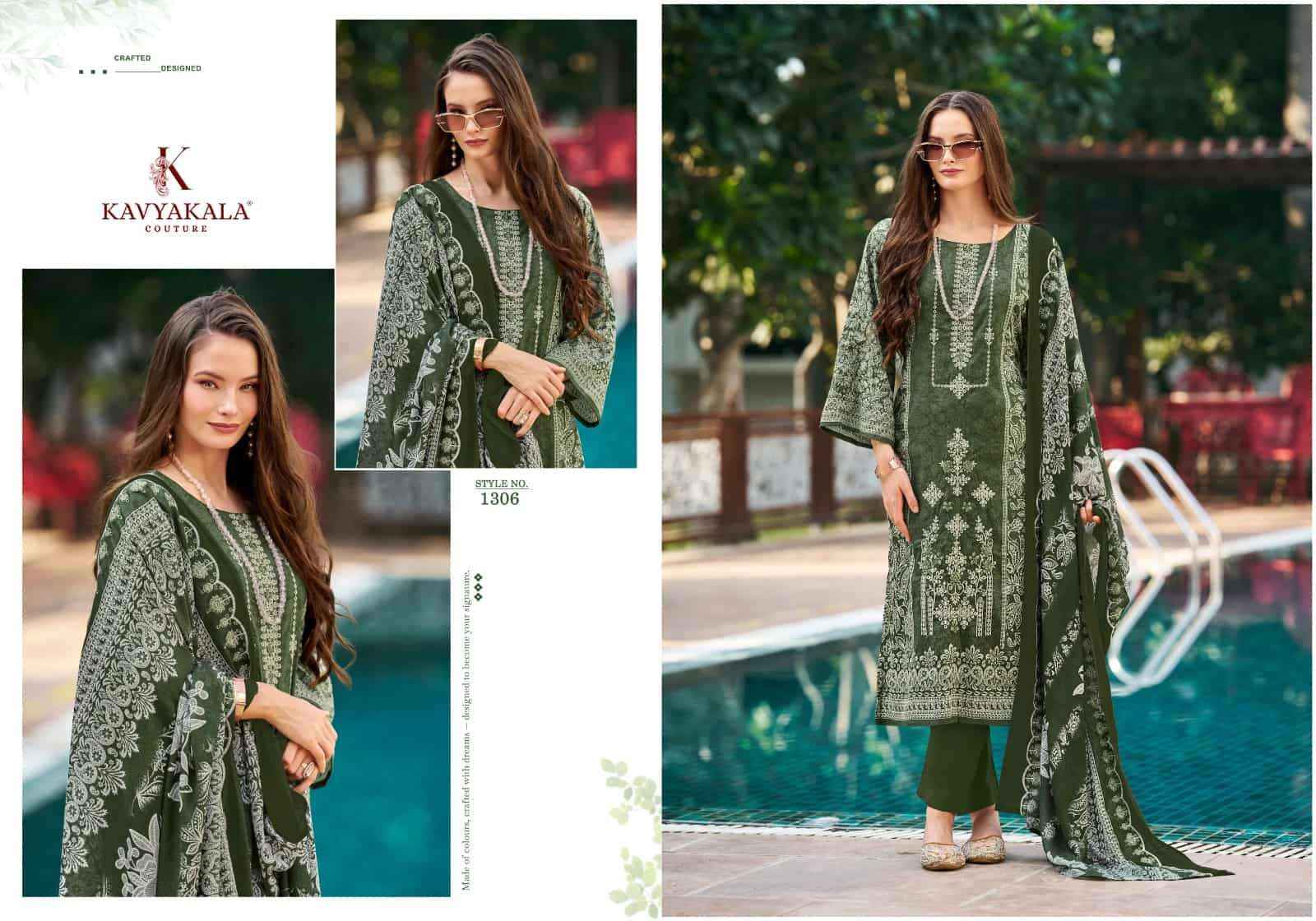 Kavyakala Bin Saeed Vol 13 Fancy Cotton Dress Material  8 Pcs Catalog 