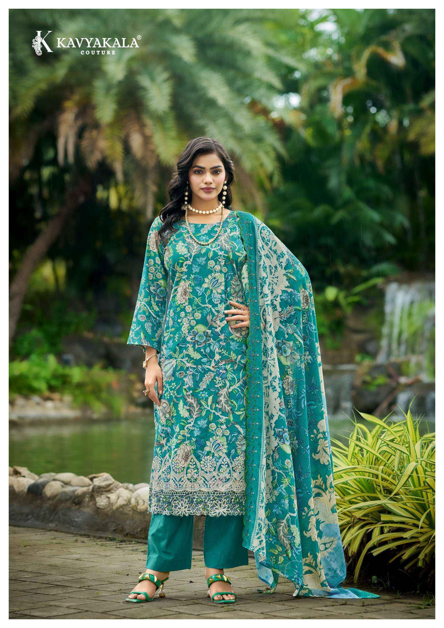 Kavyakala Nirmohi Vol 5 Lawn Cotton Dress Material 8 Pcs Catalog 