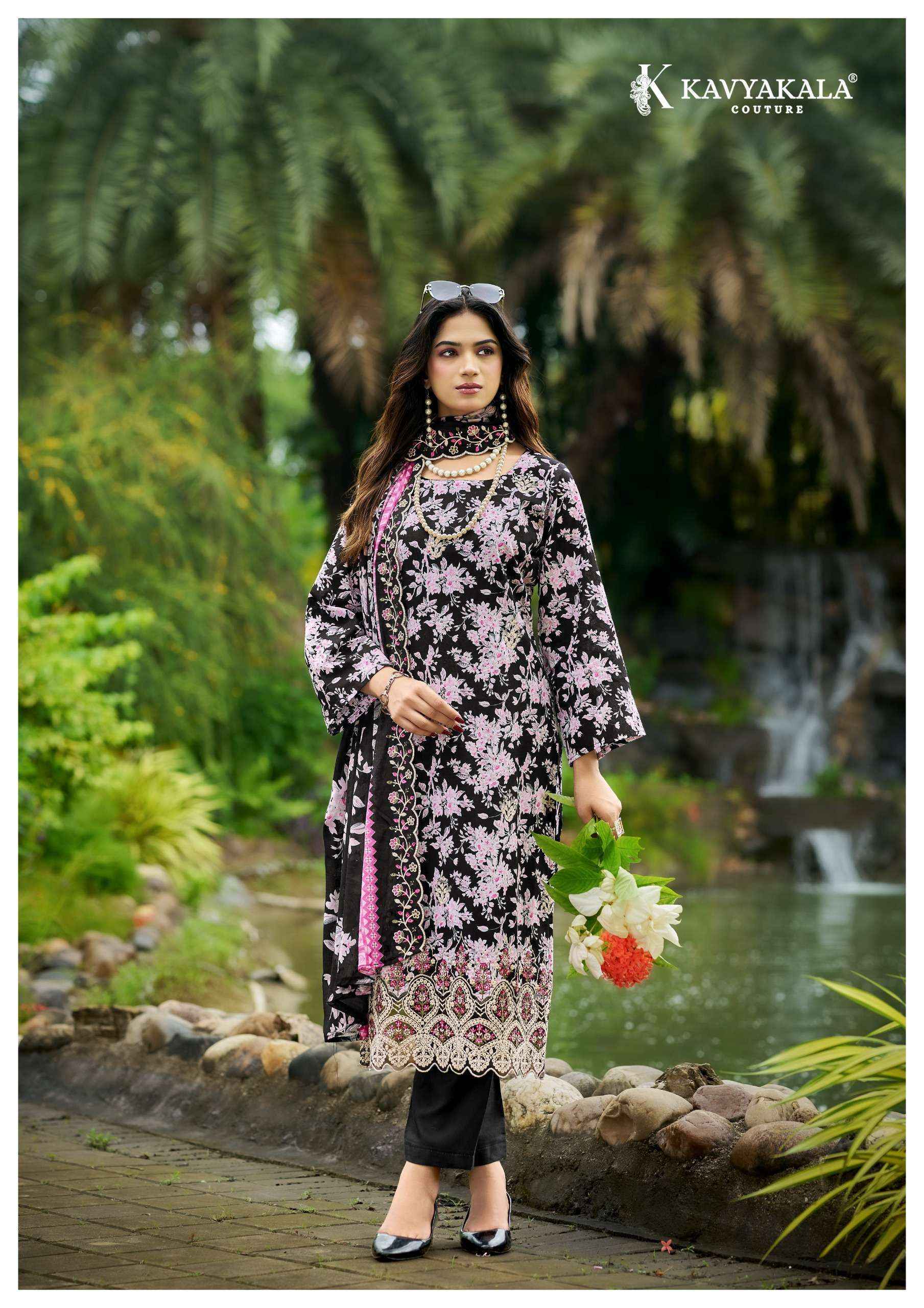 Kavyakala Nirmohi Vol 5 Lawn Cotton Dress Material 8 Pcs Catalog 