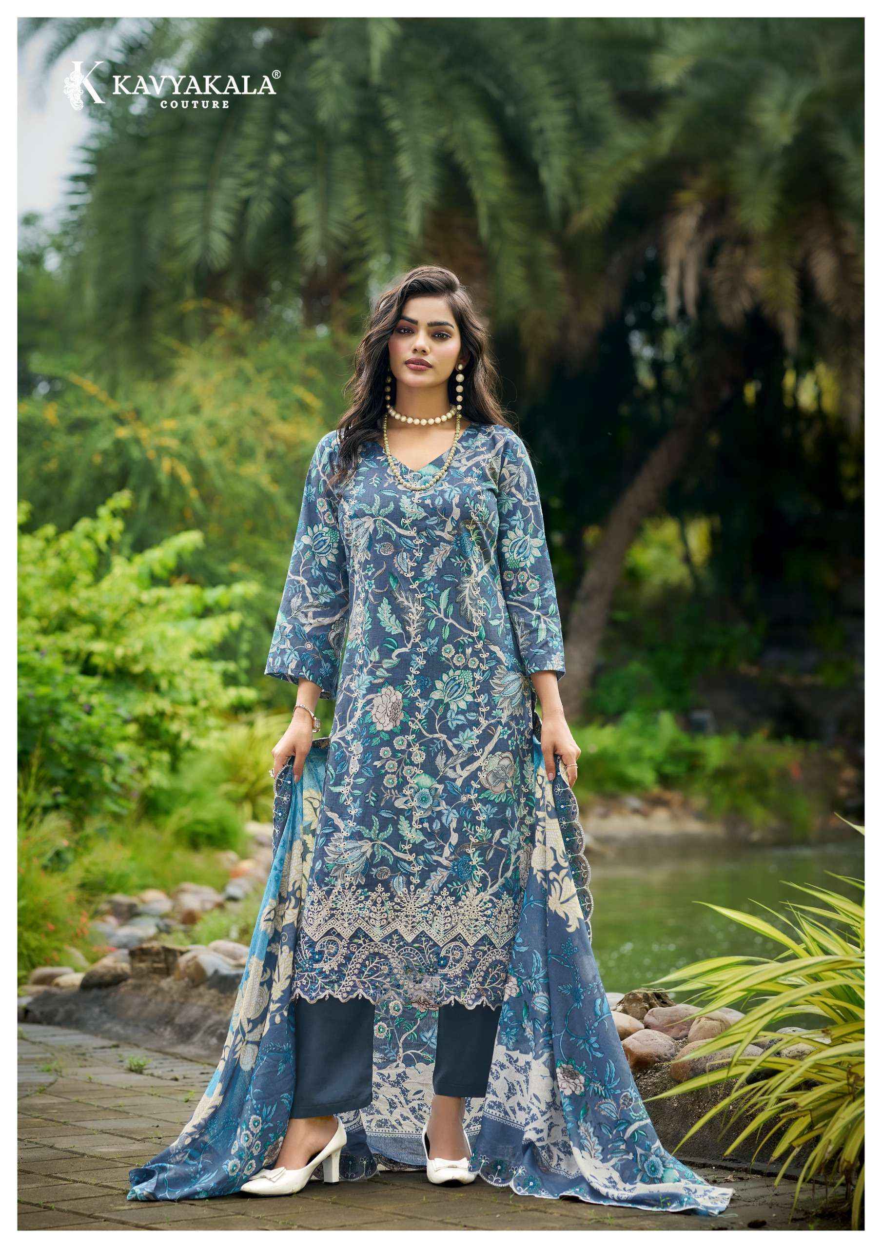Kavyakala Nirmohi Vol 5 Lawn Cotton Dress Material 8 Pcs Catalog 