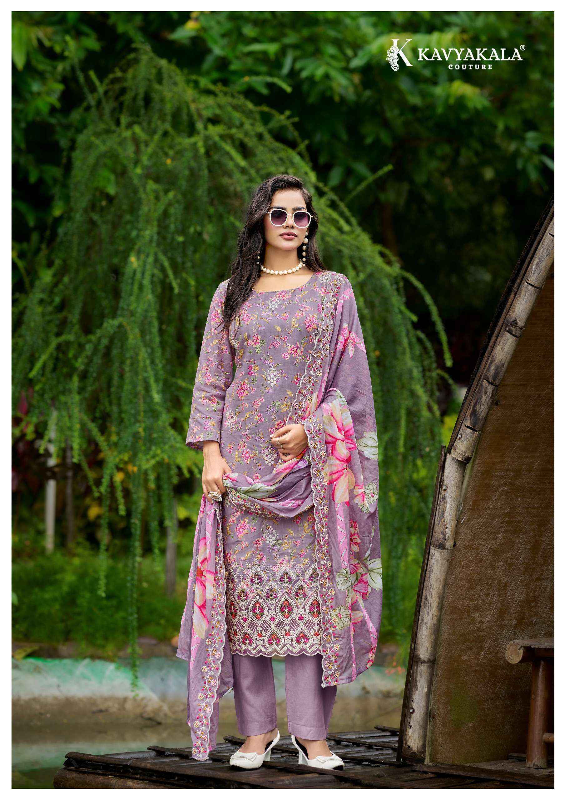 Kavyakala Nirmohi Vol 5 Lawn Cotton Dress Material 8 Pcs Catalog 