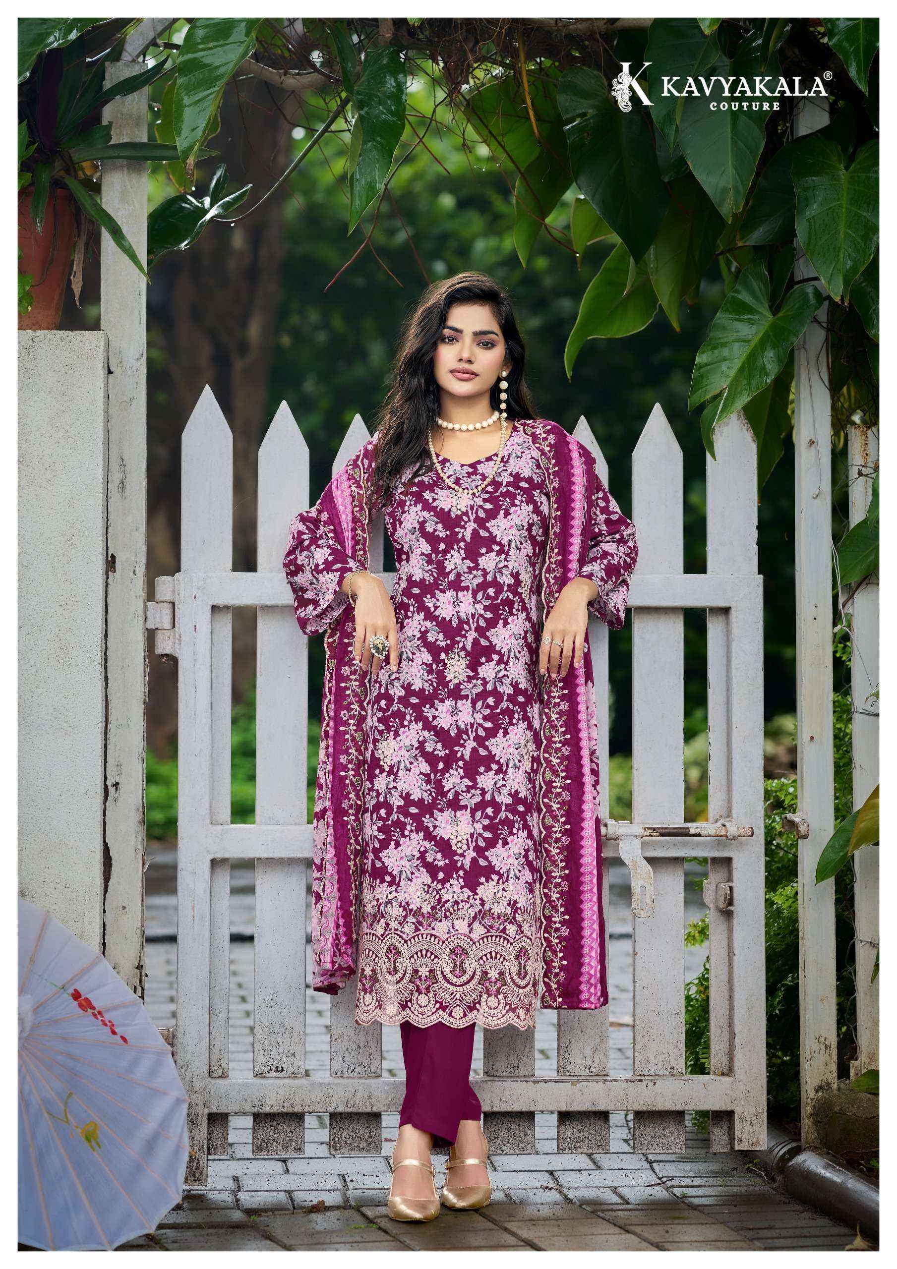 Kavyakala Nirmohi Vol 5 Lawn Cotton Dress Material 8 Pcs Catalog 