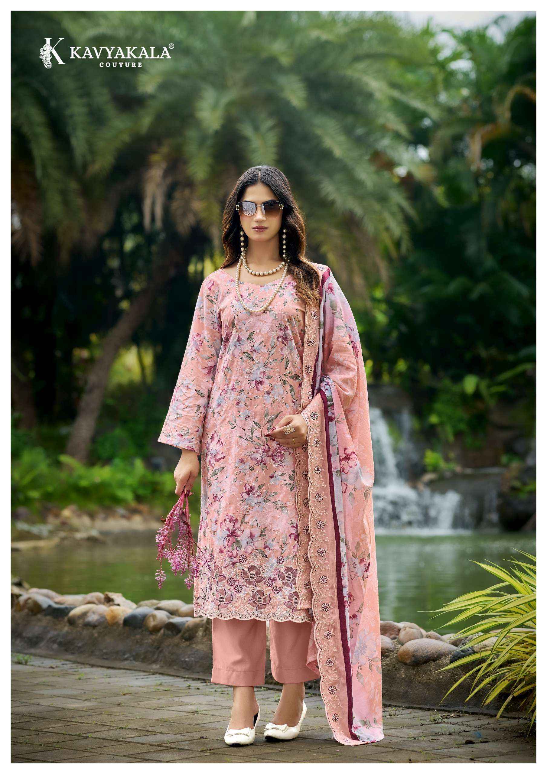 Kavyakala Nirmohi Vol 5 Lawn Cotton Dress Material 8 Pcs Catalog 