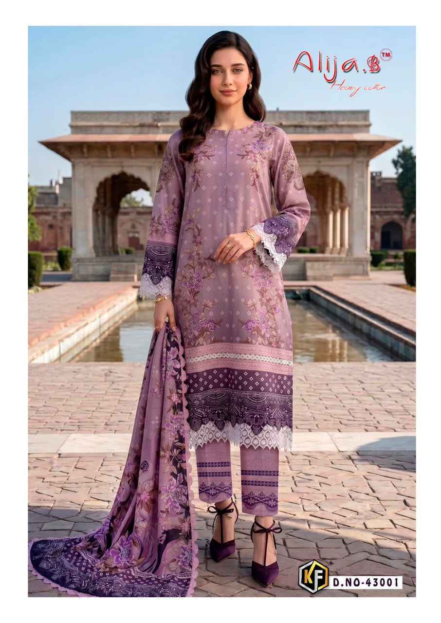 Keval Fab Alija B Vol 43 Cotton Dress Material 6 Pcs Catalog 