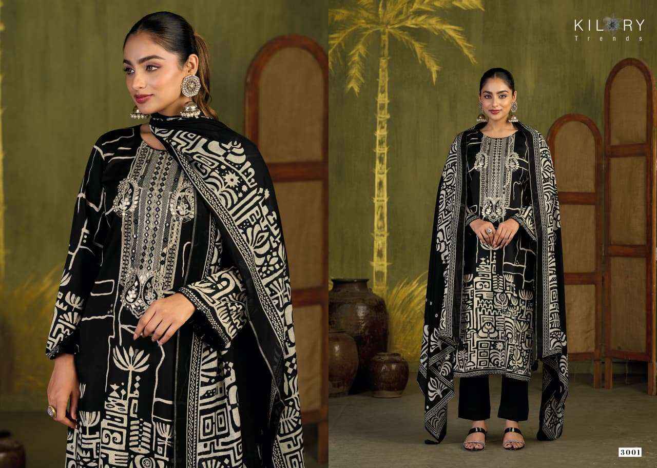Kilory Surkh Pure Gajji Silk Ladies Dress Material 4 Pcs Catalog 